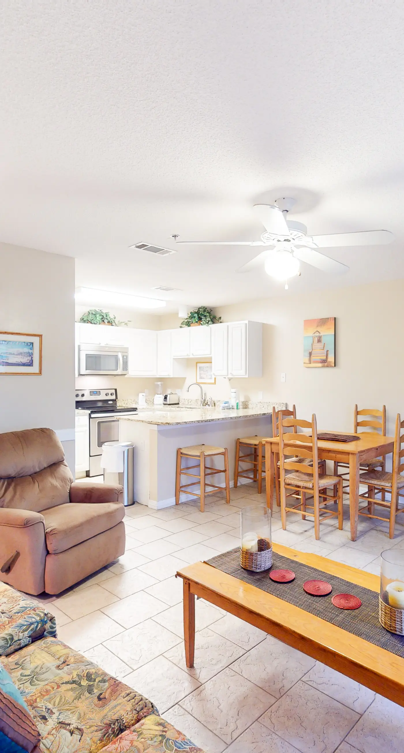 Ground-floor condo with pool, hot tub, & patio - walk to beach