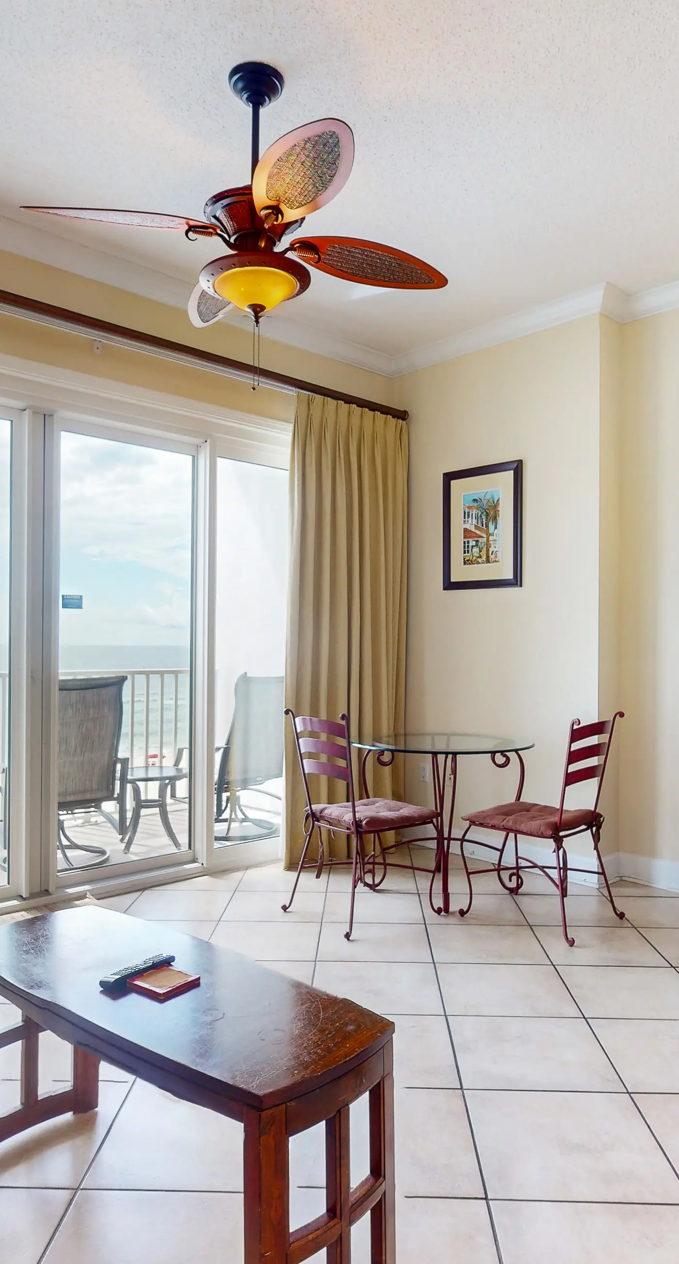 Inviting Gulf-front condo In Perdido Key with waterfront pool/hot tub and oceanfront balcony