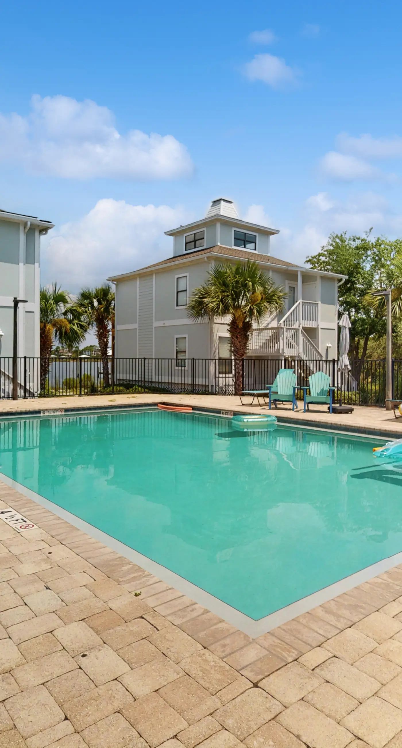 Gorgeous coastal townhome with private balcony/porch, W/D,  and shared pool