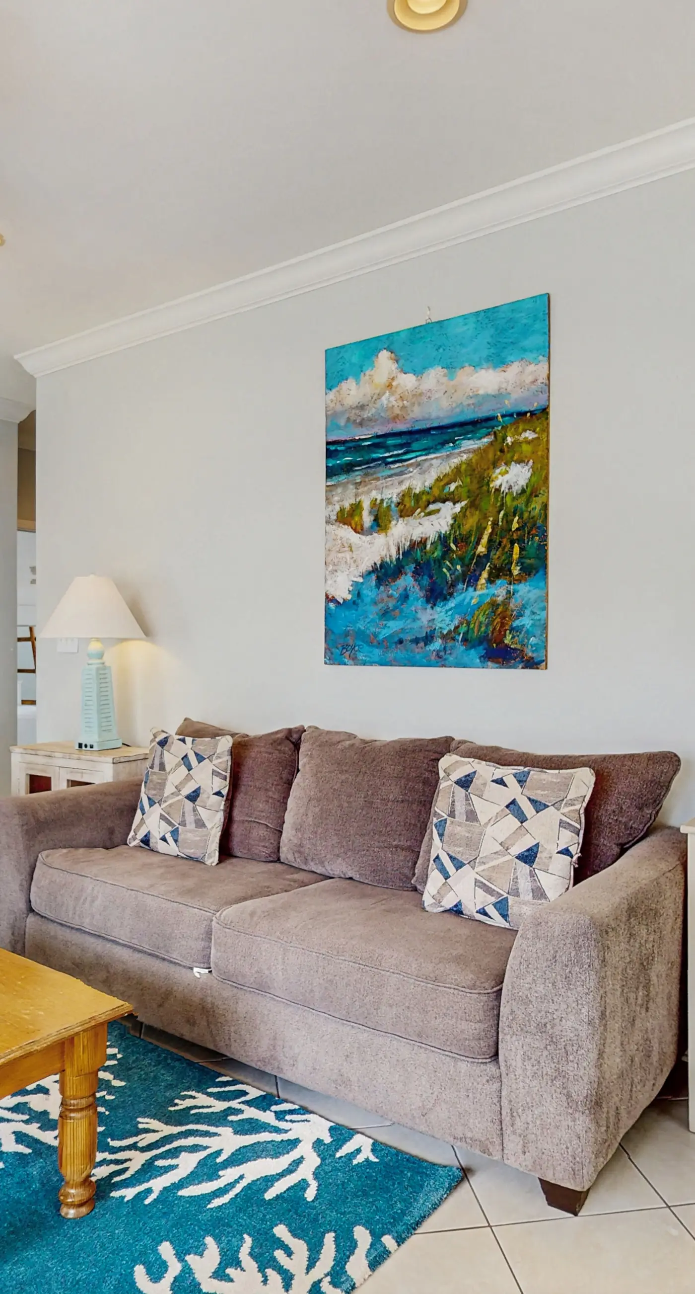 Gorgeous coastal townhome with private balcony/porch, W/D,  and shared pool