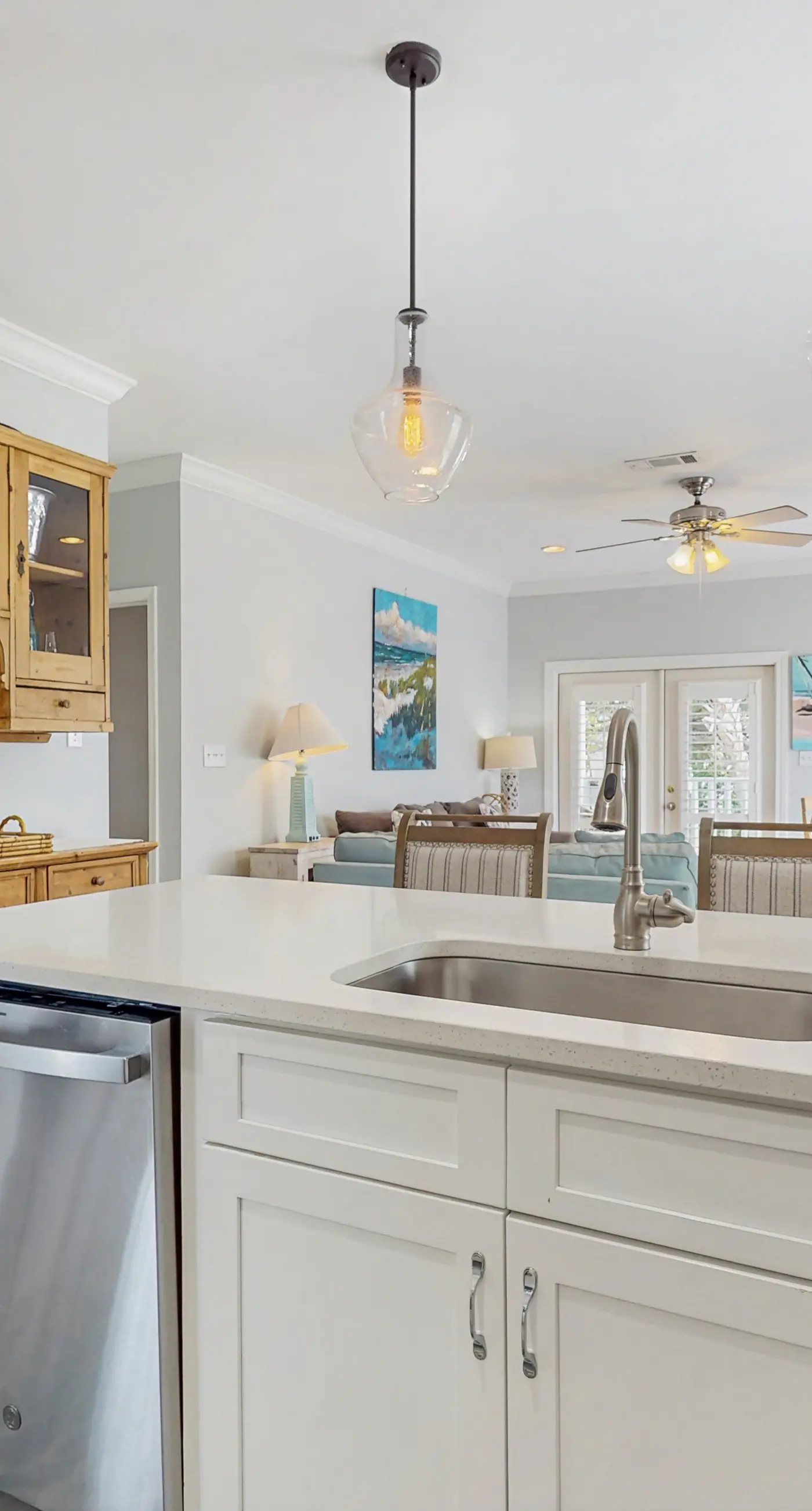 Gorgeous coastal townhome with private balcony/porch, W/D,  and shared pool