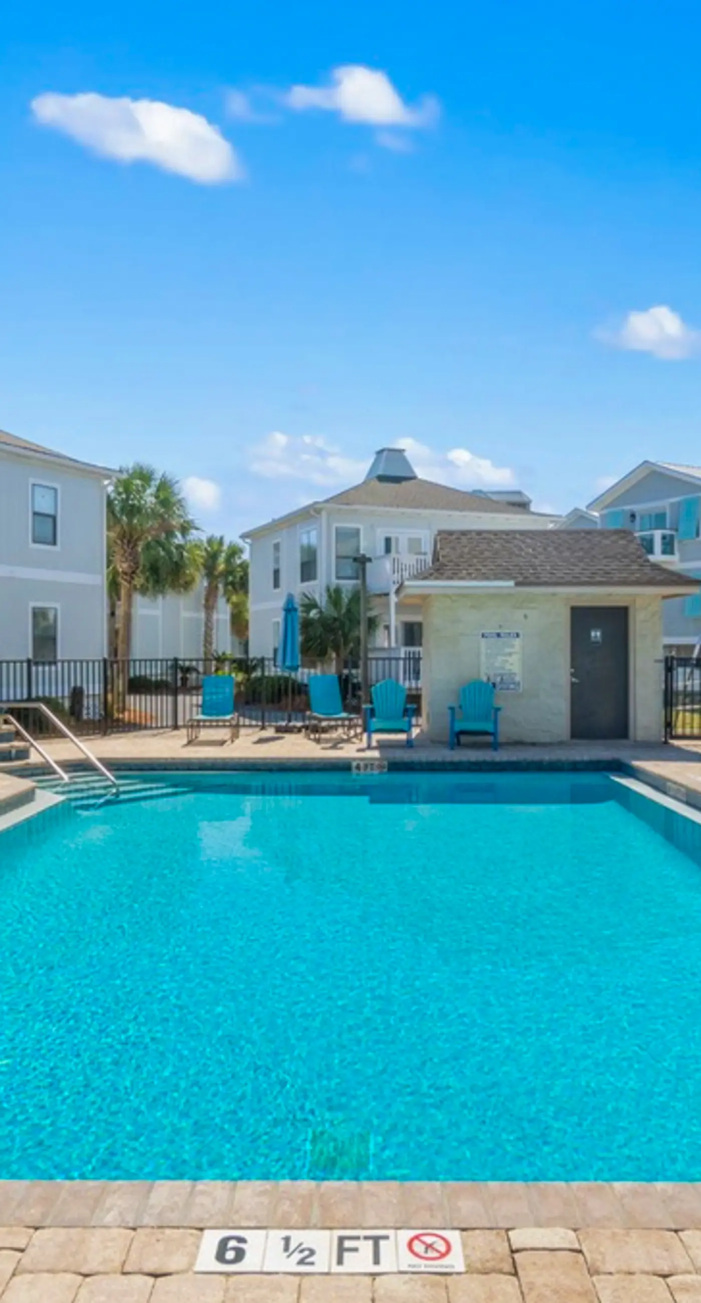 Gorgeous coastal townhome with private balcony/porch, W/D,  and shared pool