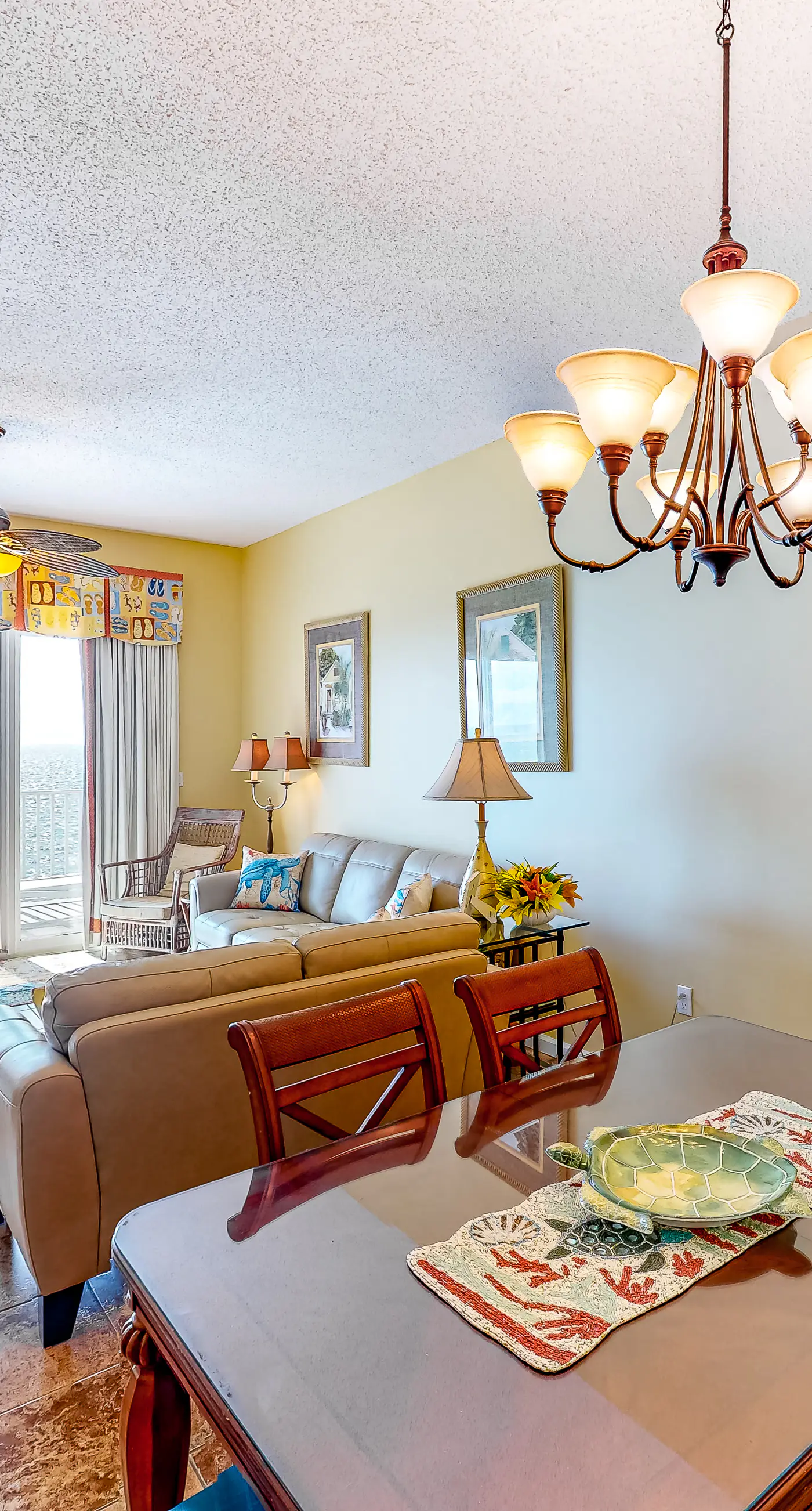 Inviting Gulf-front condo In Perdido Key with waterfront pool/hot tub and oceanfront balcony