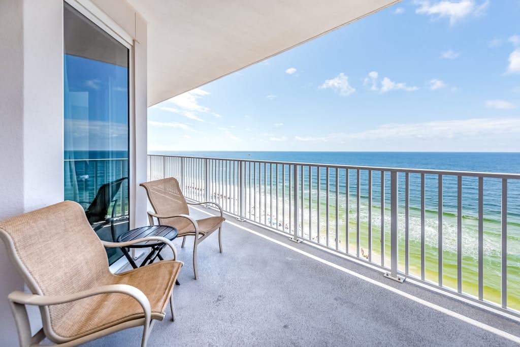 Inviting Gulf-front condo In Perdido Key with waterfront pool/hot tub,oceanfront balcony & private cabana