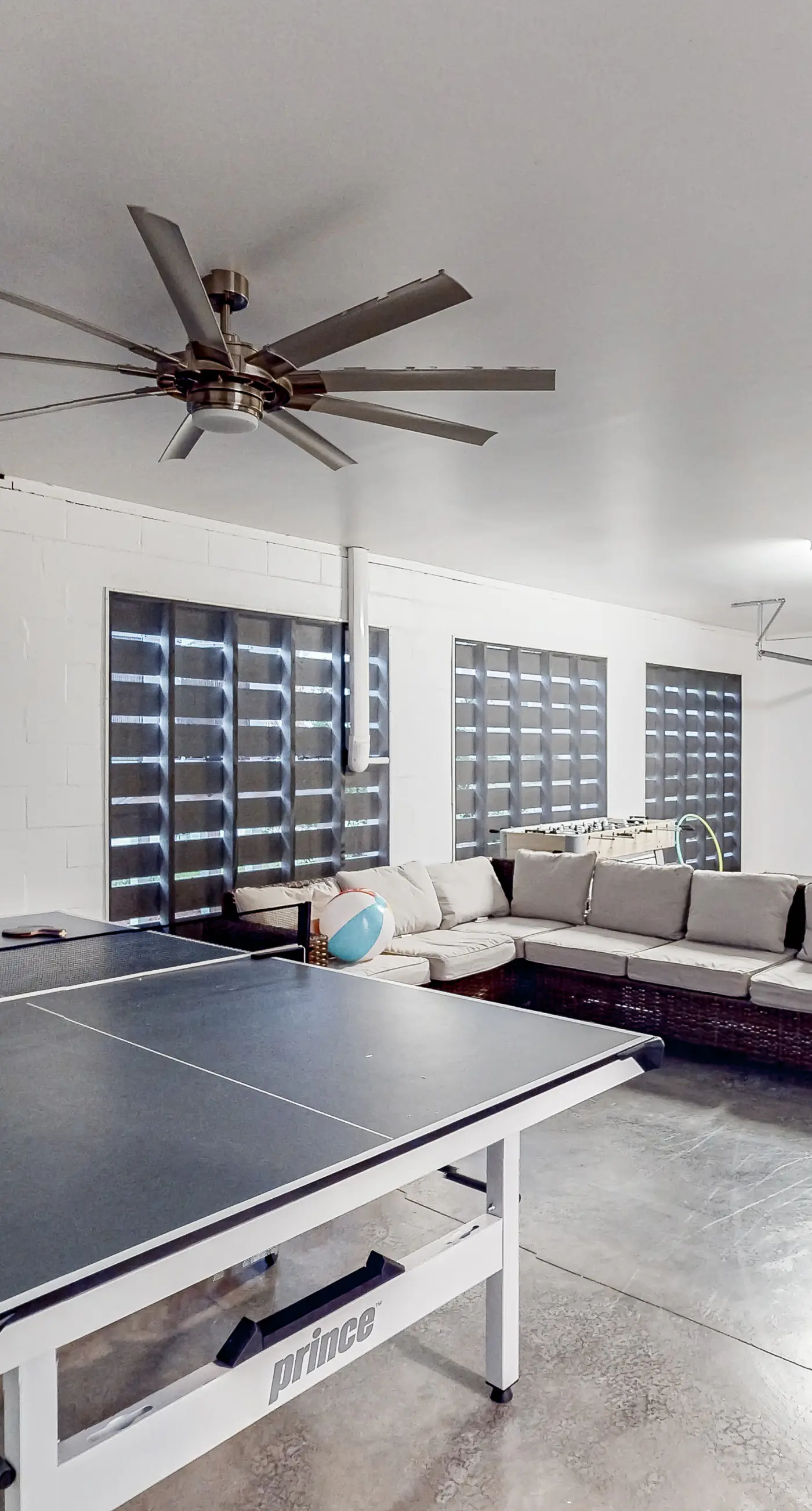 Beautiful & open home with enclosed porch, game room, W/D - beach & pool access