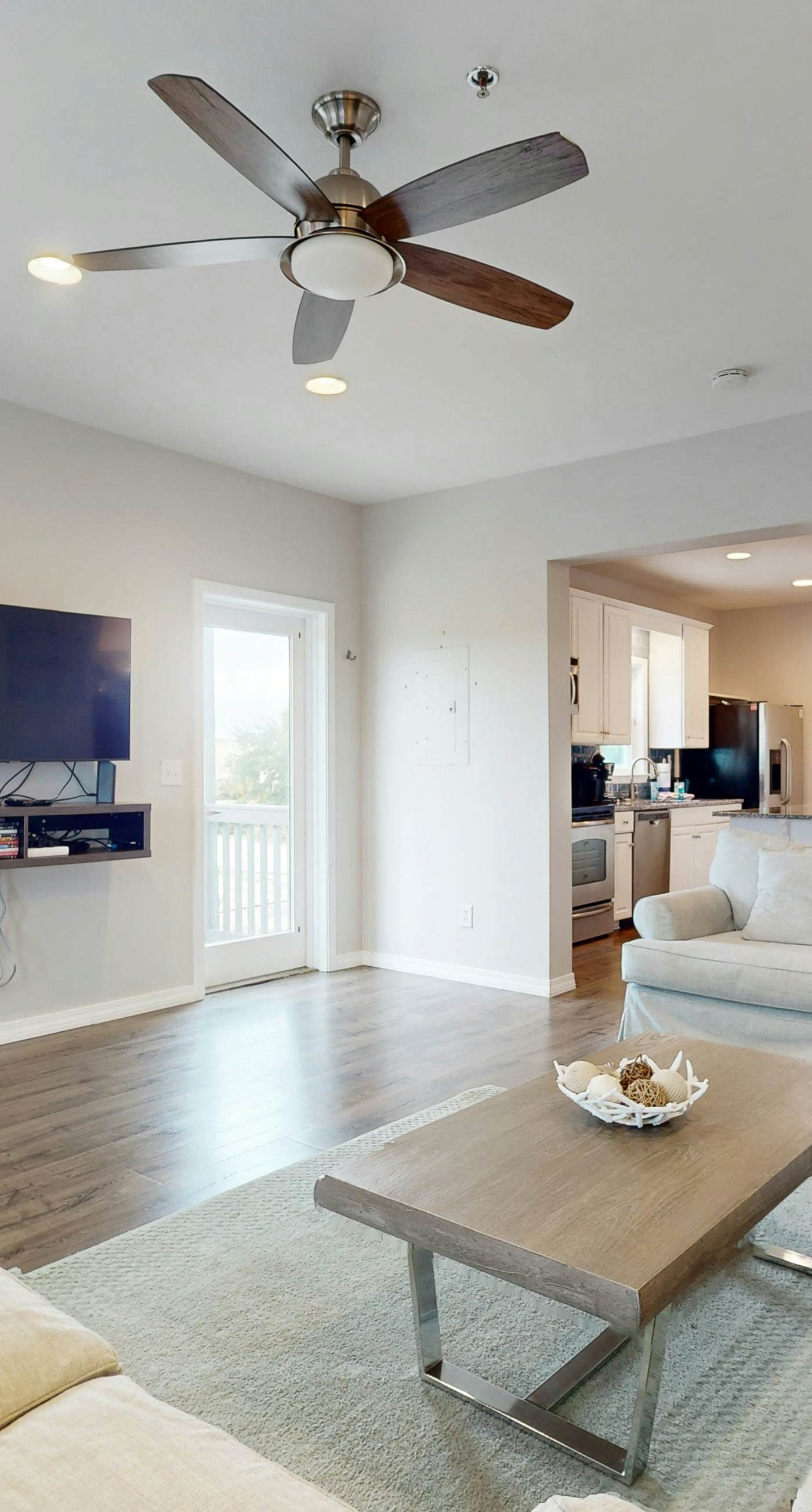 Inviting home with pool, Gulf view, tennis, patio, central AC, & W/D