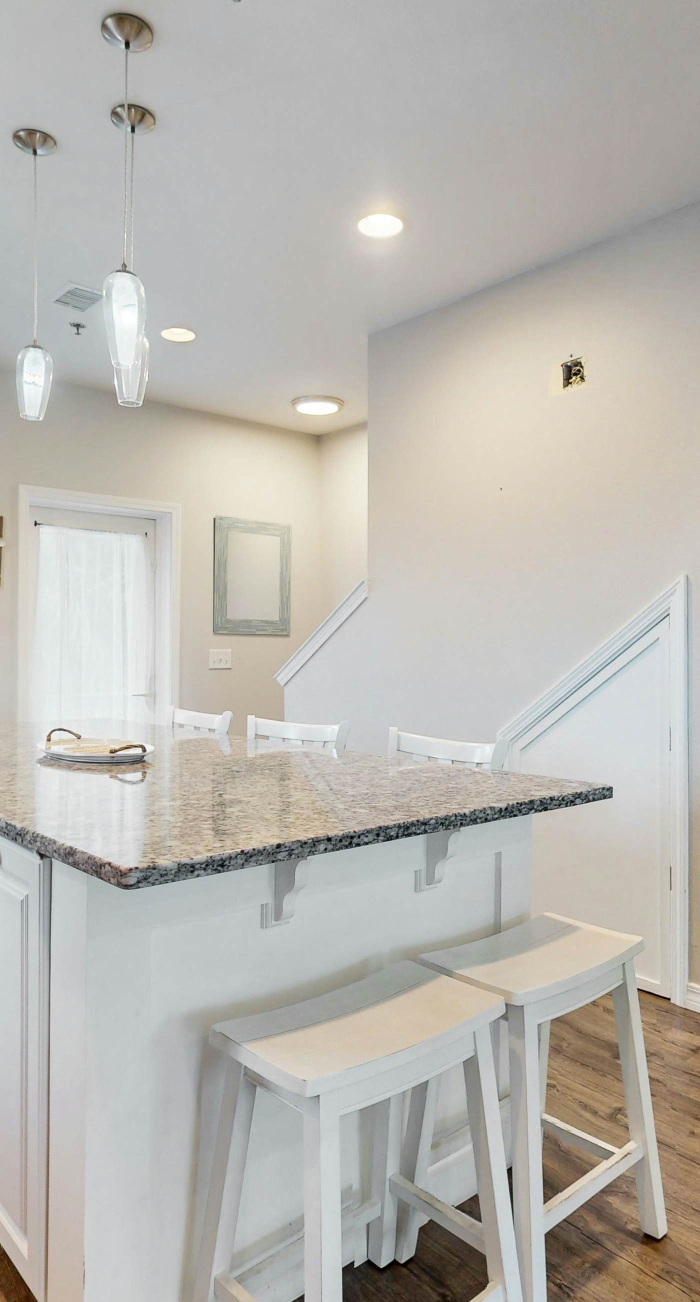 Inviting home with pool, Gulf view, tennis, patio, central AC, & W/D