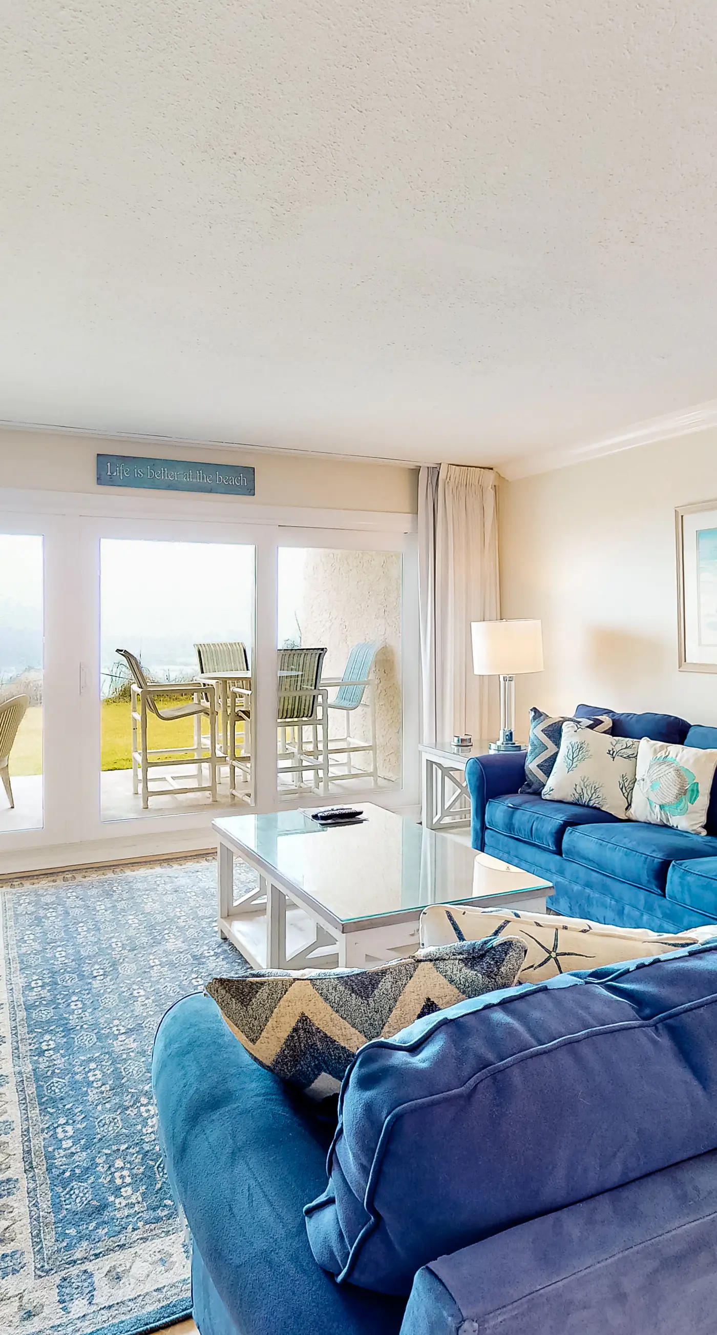 Beachfront ground-floor condo with beach & Gulf views, outdoor pool & tennis