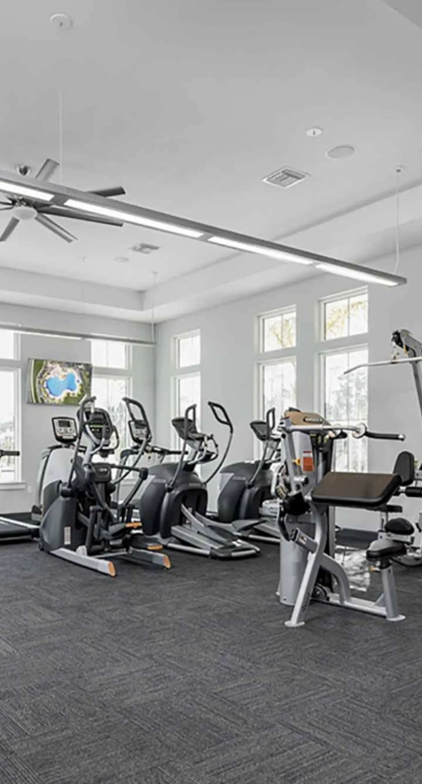 Snowbird-friendly townhome with WiFi, patio, central ac, pool,hot tub,gym