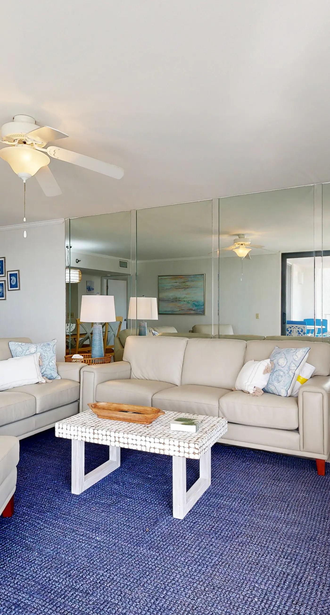 Beachfront condo with Gulf-view balcony & on-site pool/hot tub/tennis