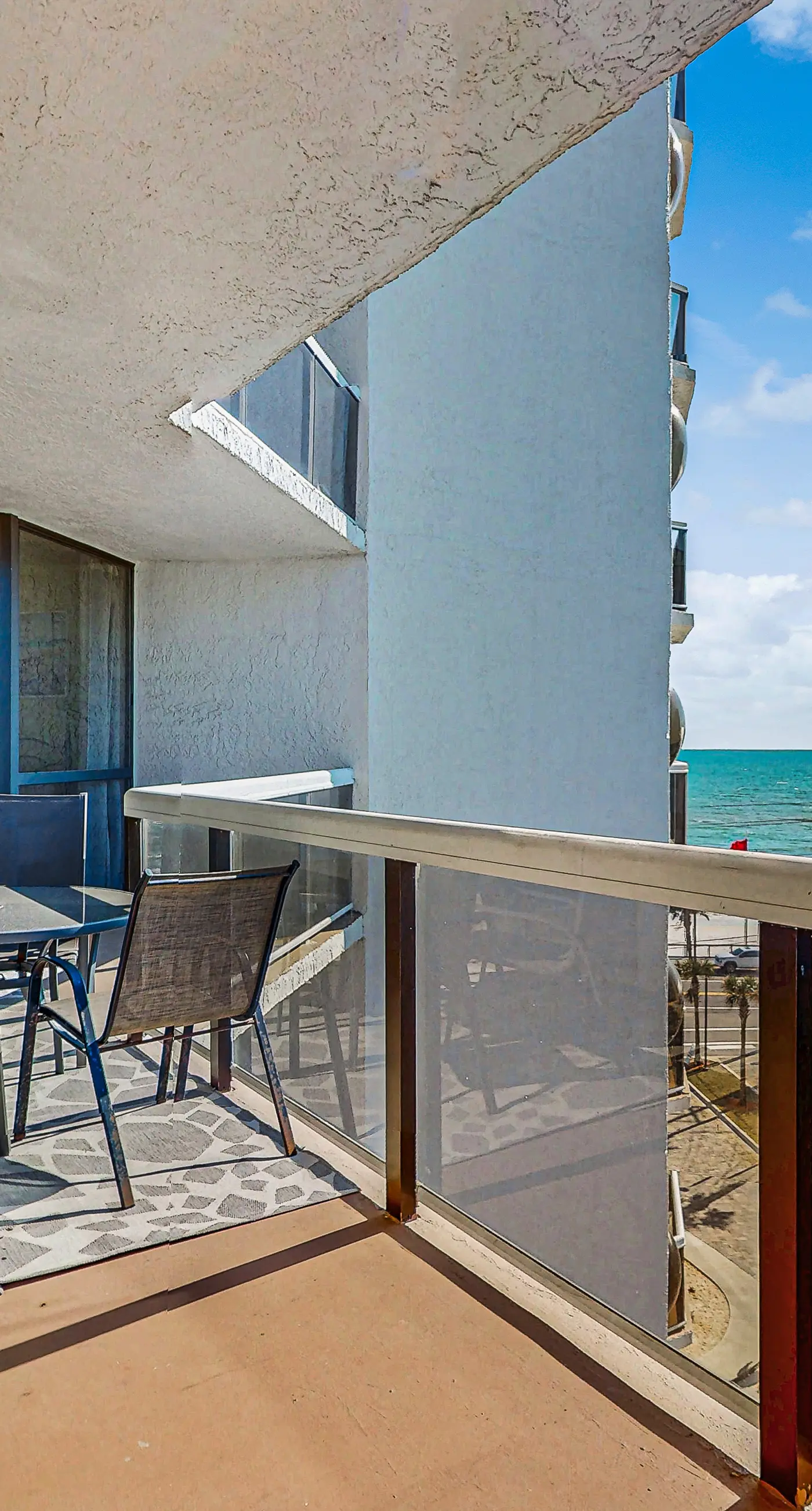 Beach & Ocean View Condo with WiFi, Private Balcony, AC, & Pool, Hot Tub, Tennis