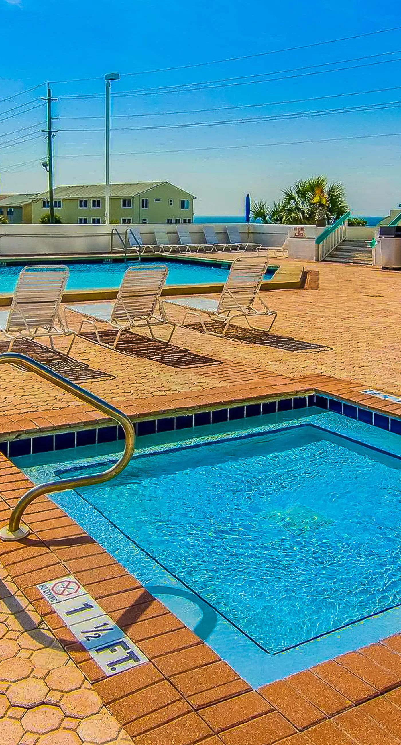 Gorgeous beach home with pool, hot tub, W&D, central AC & partial ocean views