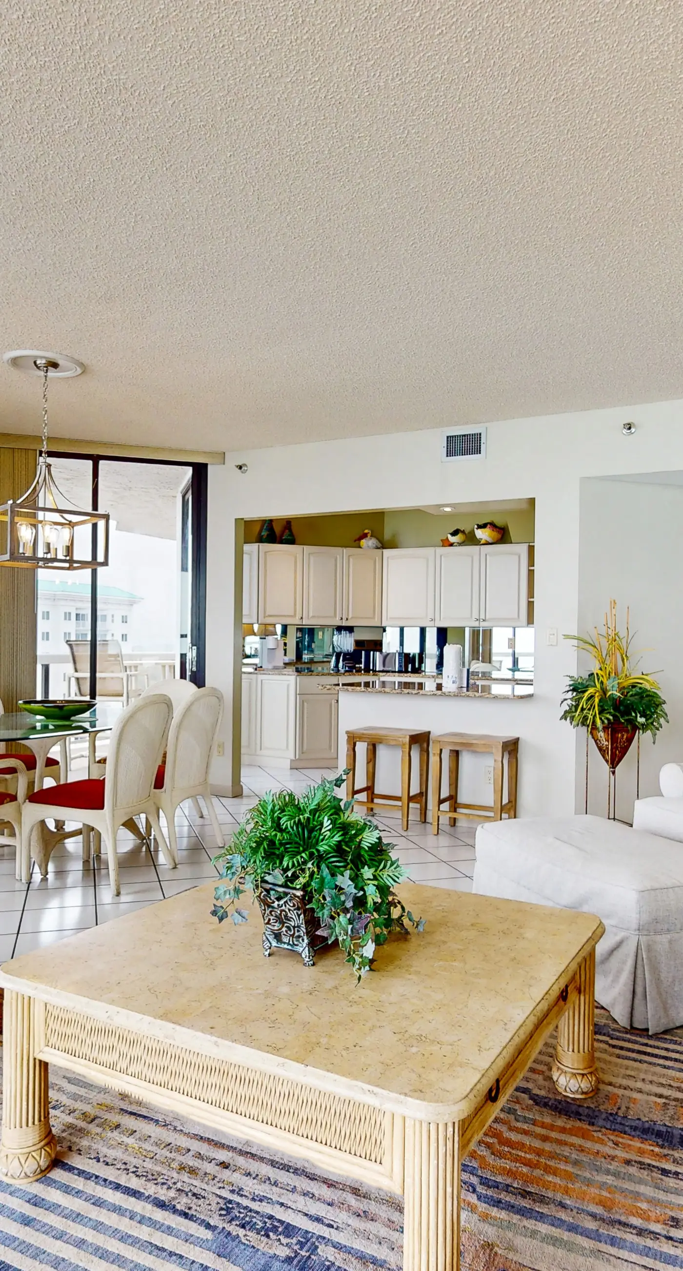 Beautiful beachfront condo with shared pool, tennis, & beach access