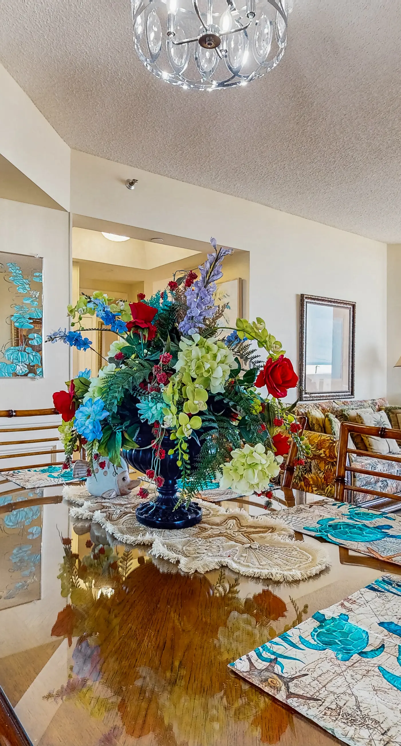 Gorgeous waterfront retreat with tennis, basketball, pool, & hot tub