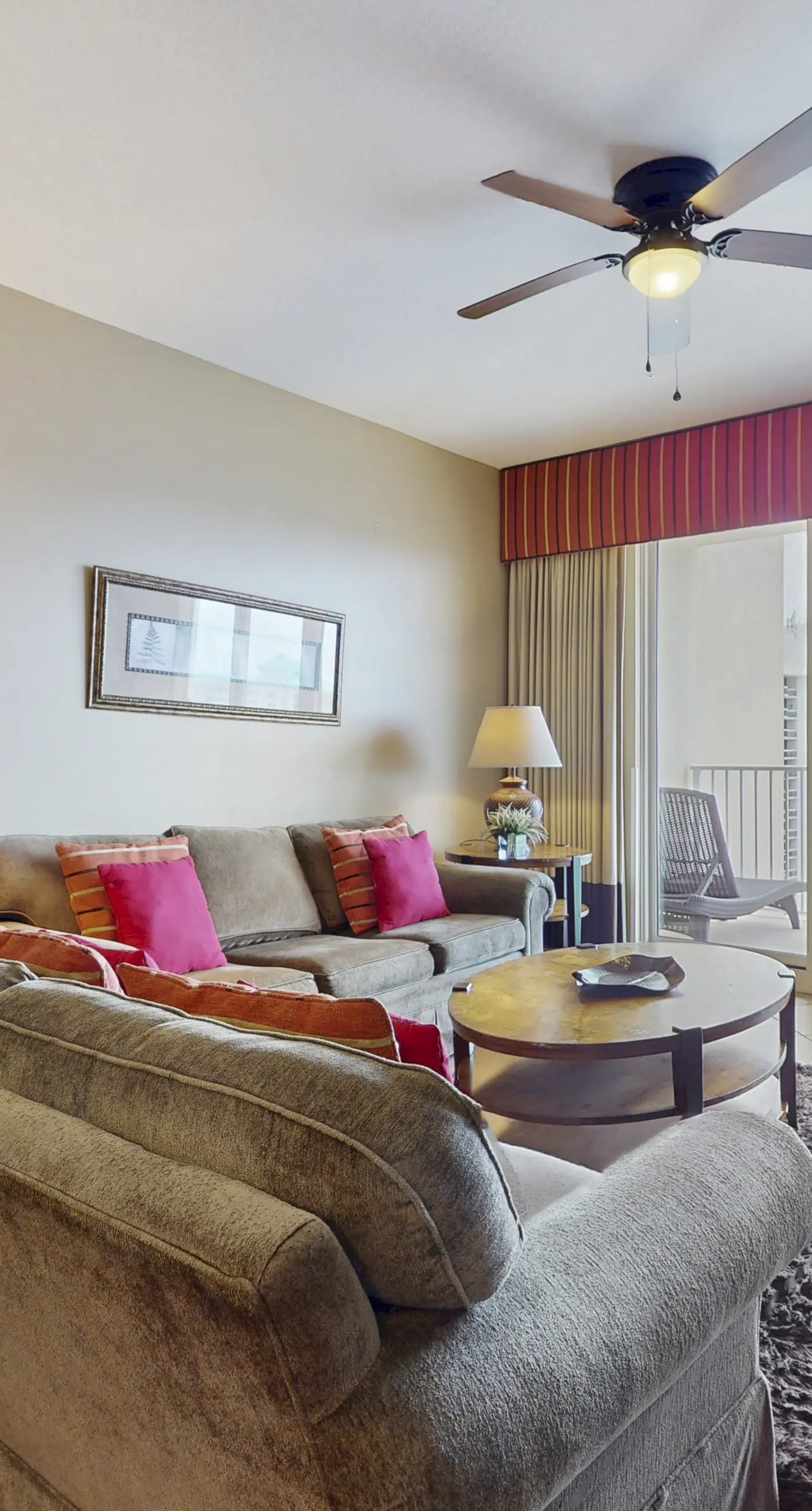 Family-friendly 13th-floor condo w/furnished balcony, shared tennis, and pool