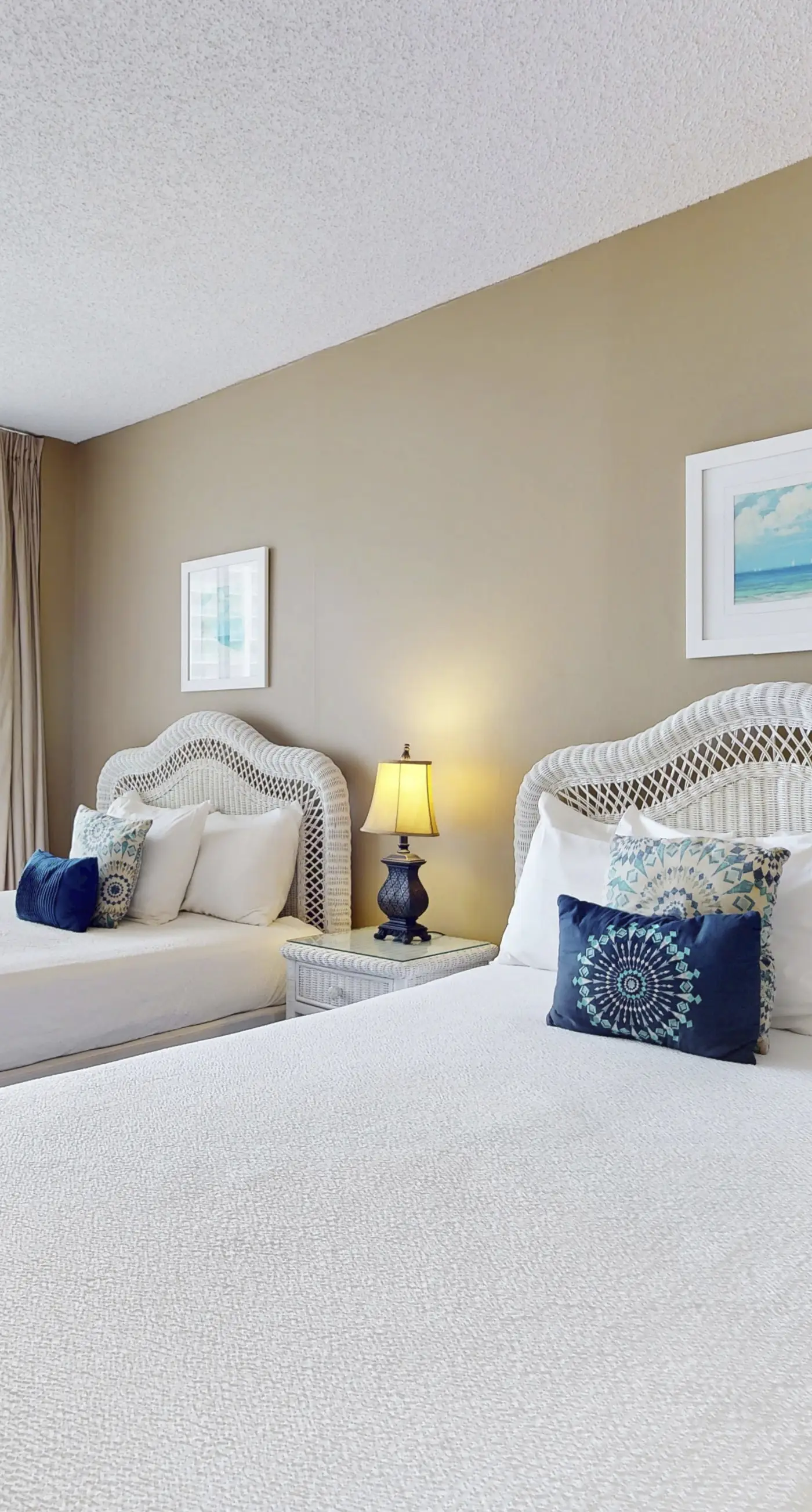 This cozy and bright resort studio is perfect for a beach getaway.