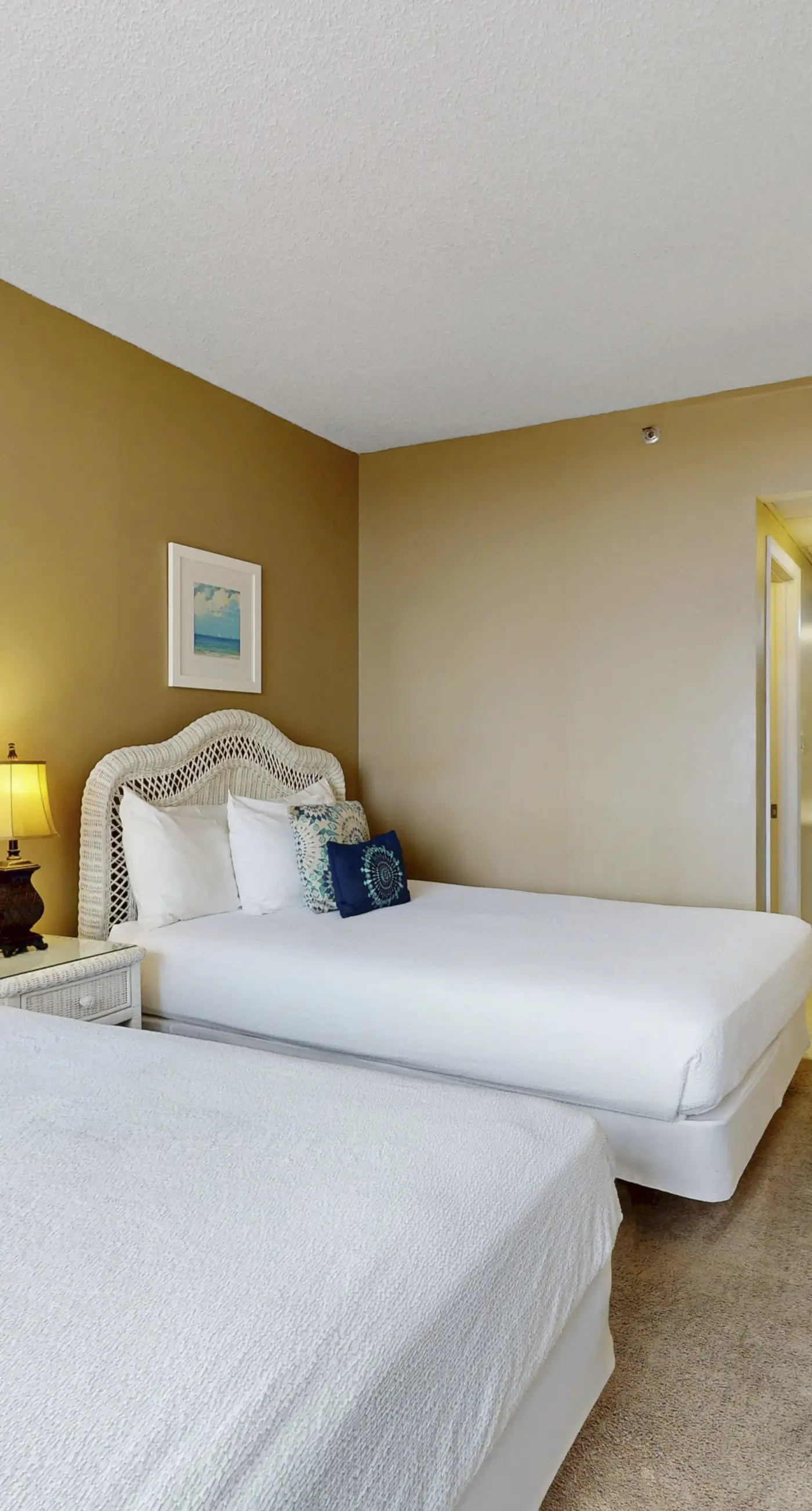 This cozy and bright resort studio is perfect for a beach getaway.