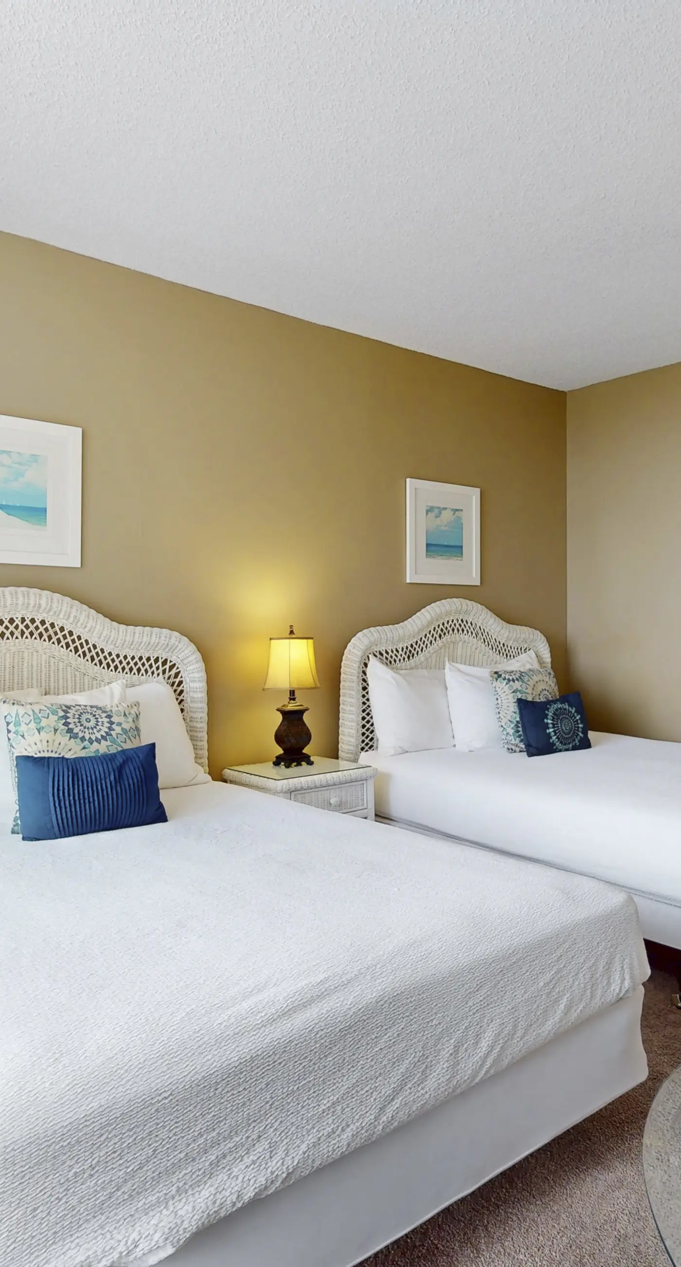 This cozy and bright resort studio is perfect for a beach getaway.