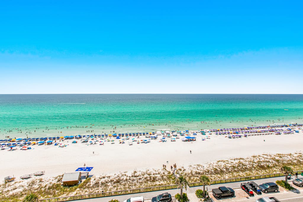 Escape to Majestic Sun A1103, a stunning beachfront condo located in Miramar Beach! This beautiful condo offers breathtaking ocean views, direct beach access, and luxurious amenities. Guests can enjoy a private pool, hot tub, and access to resort facilities. It's perfect for families, providing spacious bedrooms and a fully equipped kitchen. Plus, the condo is conveniently close to various shopping and dining options. Experience the ultimate beach vacation and create lasting memories!