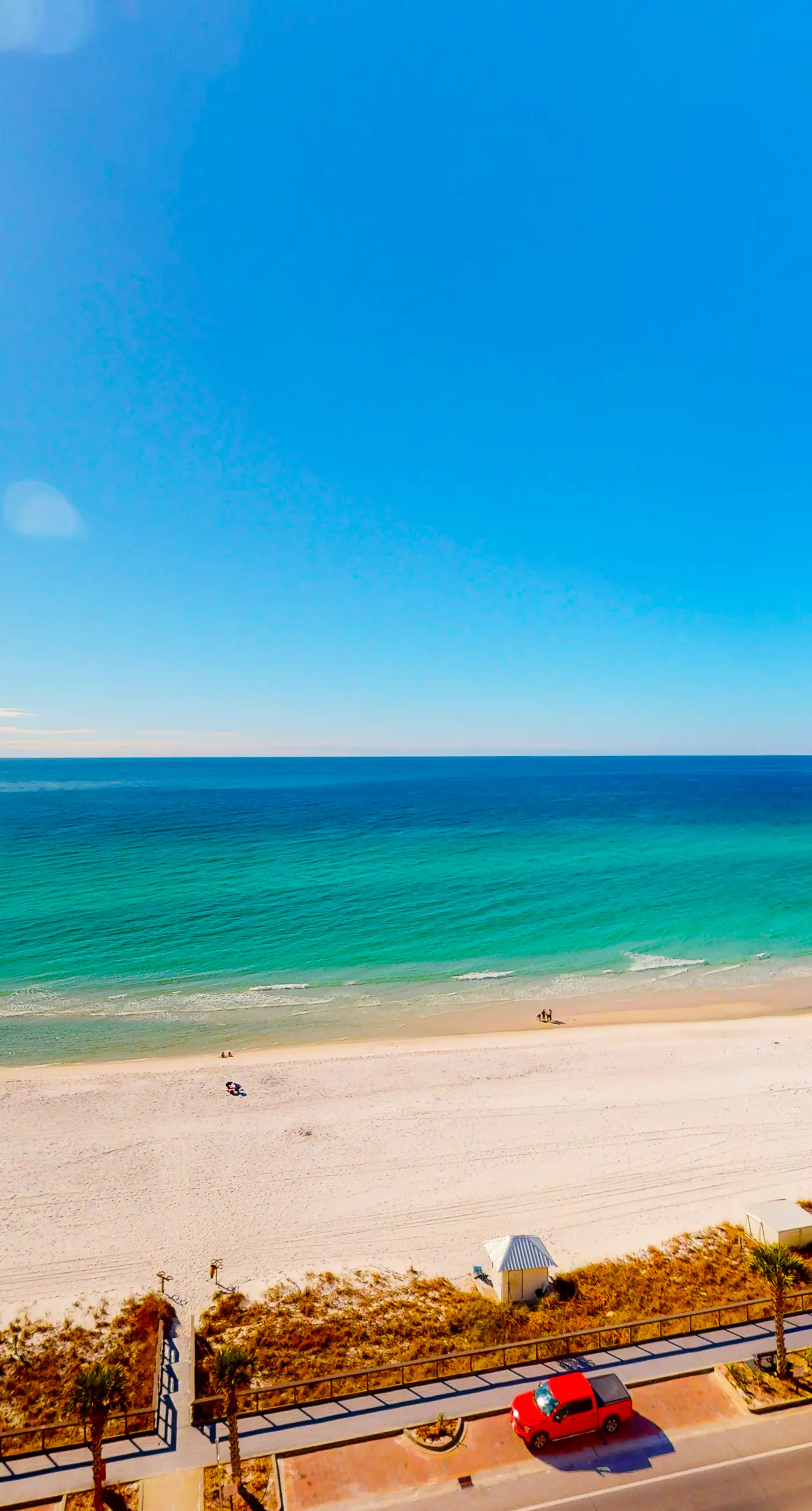 Bay view, access to the beach, & a shared, heated pool