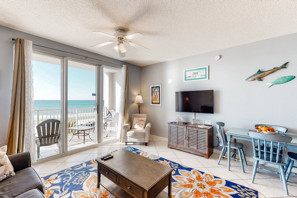 Majestic Sun A308 | Beachfront Condo, Gulf Views!
