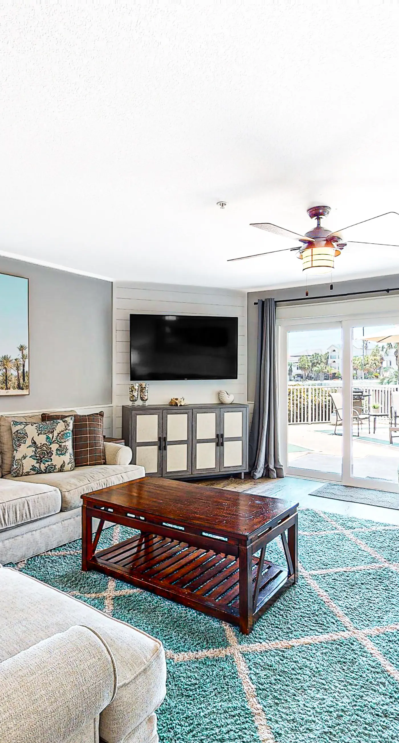 Ground-floor condo with large patio, pools, tennis, & parking - steps to beach