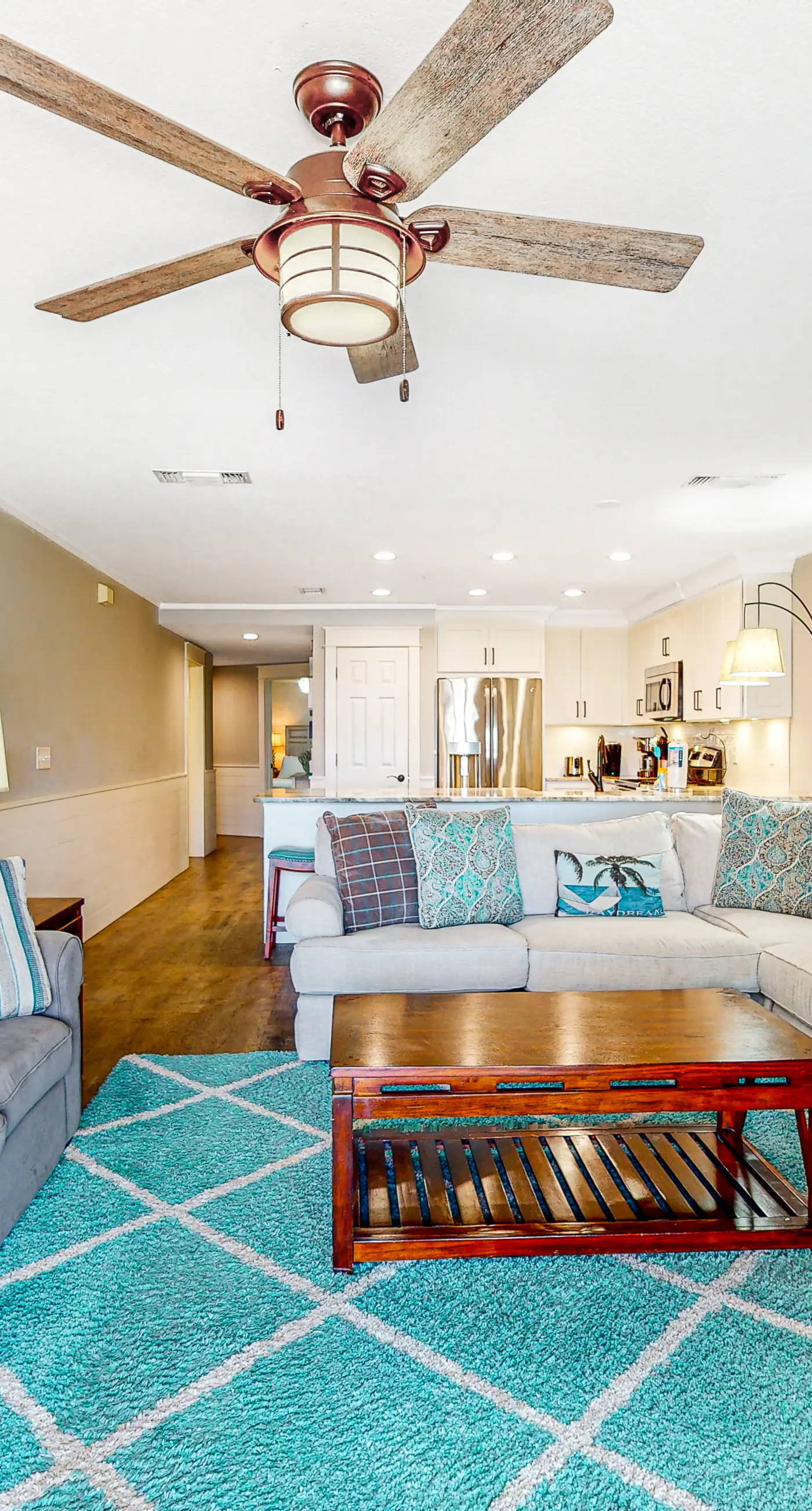 Ground-floor condo with large patio, pools, tennis, & parking - steps to beach