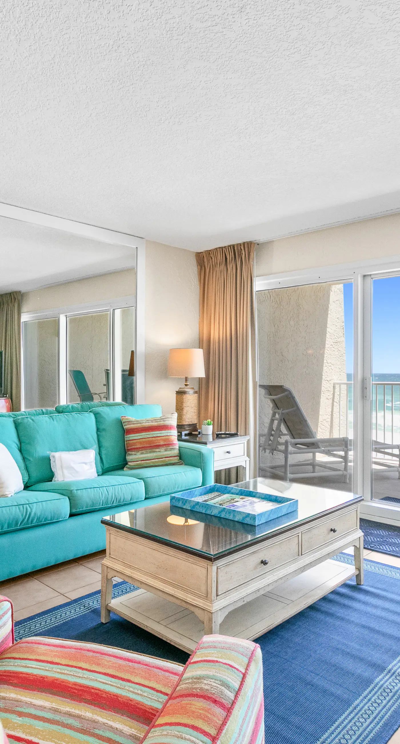 Well-equipped Gulf-front condo on 3rd floor with outdoor pool, grills & gym