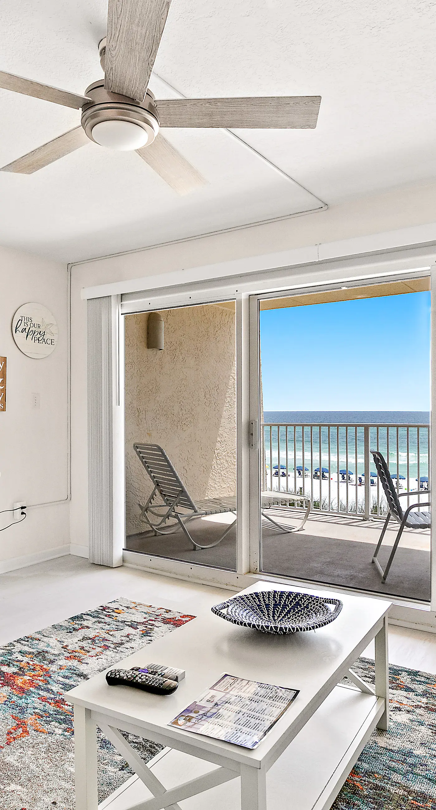 Second-Floor Gulf-front Condo with Beach Service & pool
