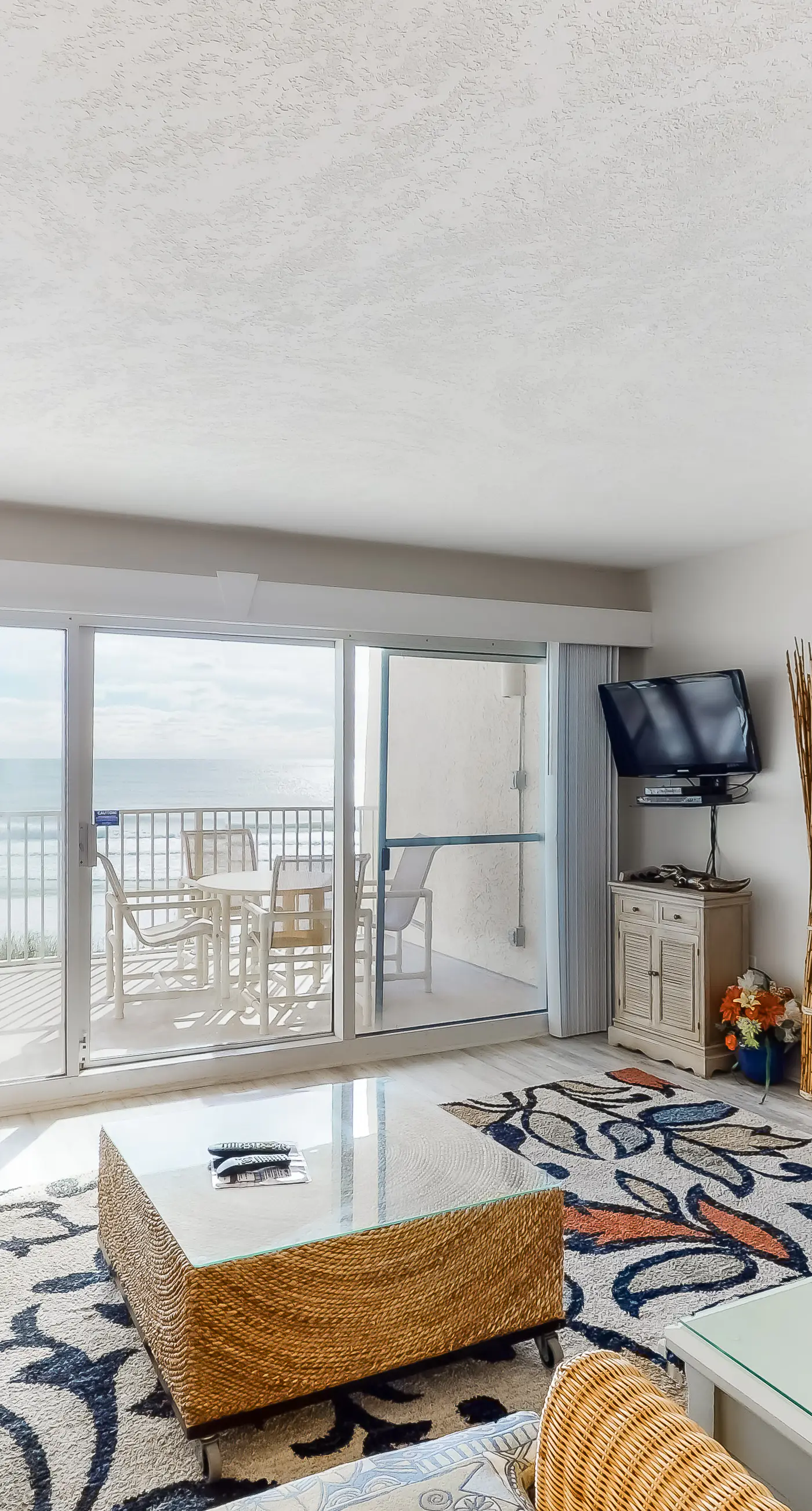 Gulf-front condo on bike path with beach views, outdoor pool, tennis & gym