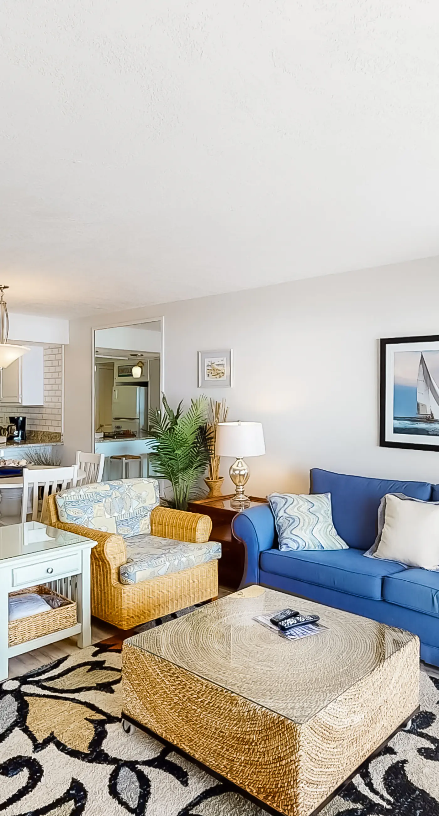 Gulf-front condo on bike path with beach views, outdoor pool, tennis & gym