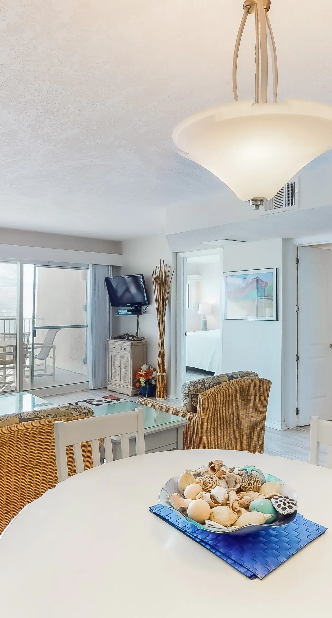 Gulf-front condo on bike path with beach views, outdoor pool, tennis & gym