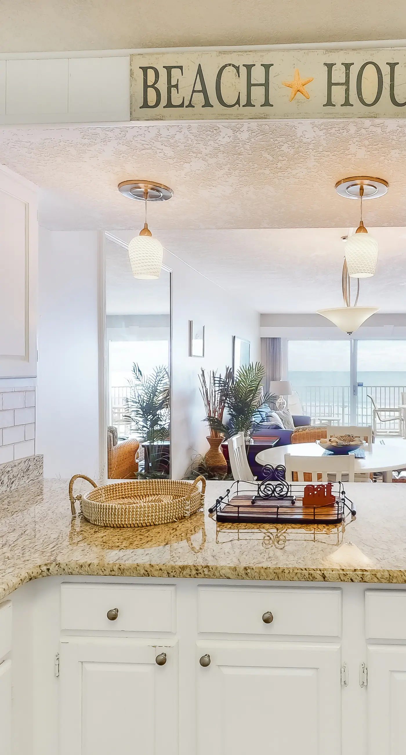 Gulf-front condo on bike path with beach views, outdoor pool, tennis & gym