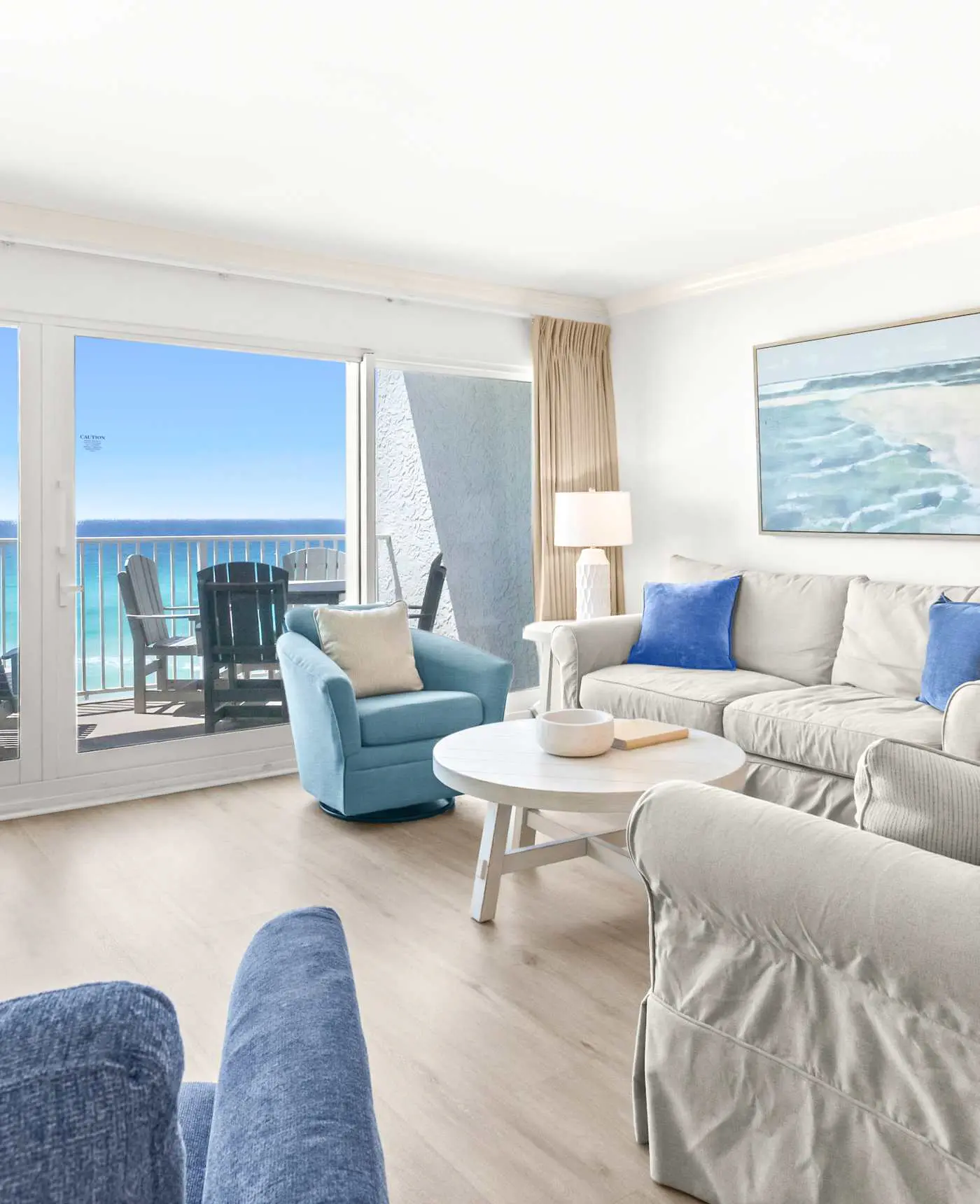 Beach & Gulf-front Condo on Fifth Floor with outdoor Pool, Gym