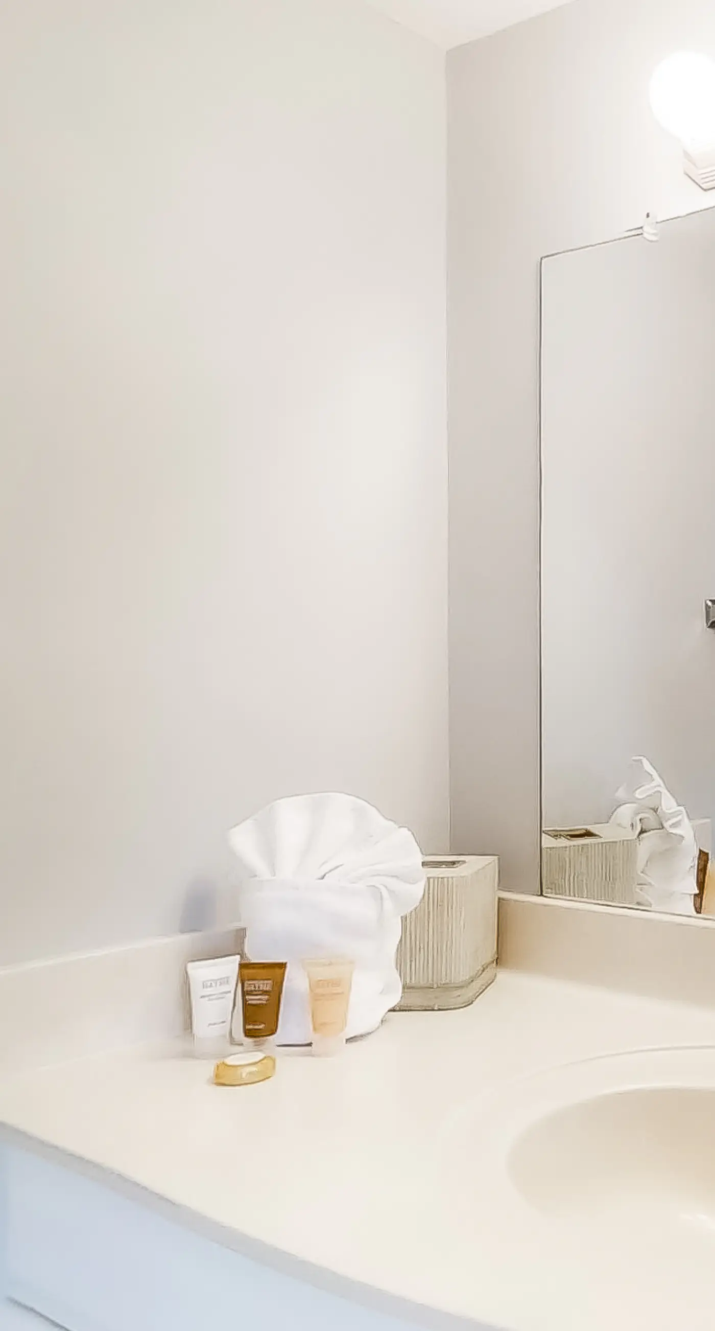 Spacious beachfront condo on second floor with balcony, beach views & pool