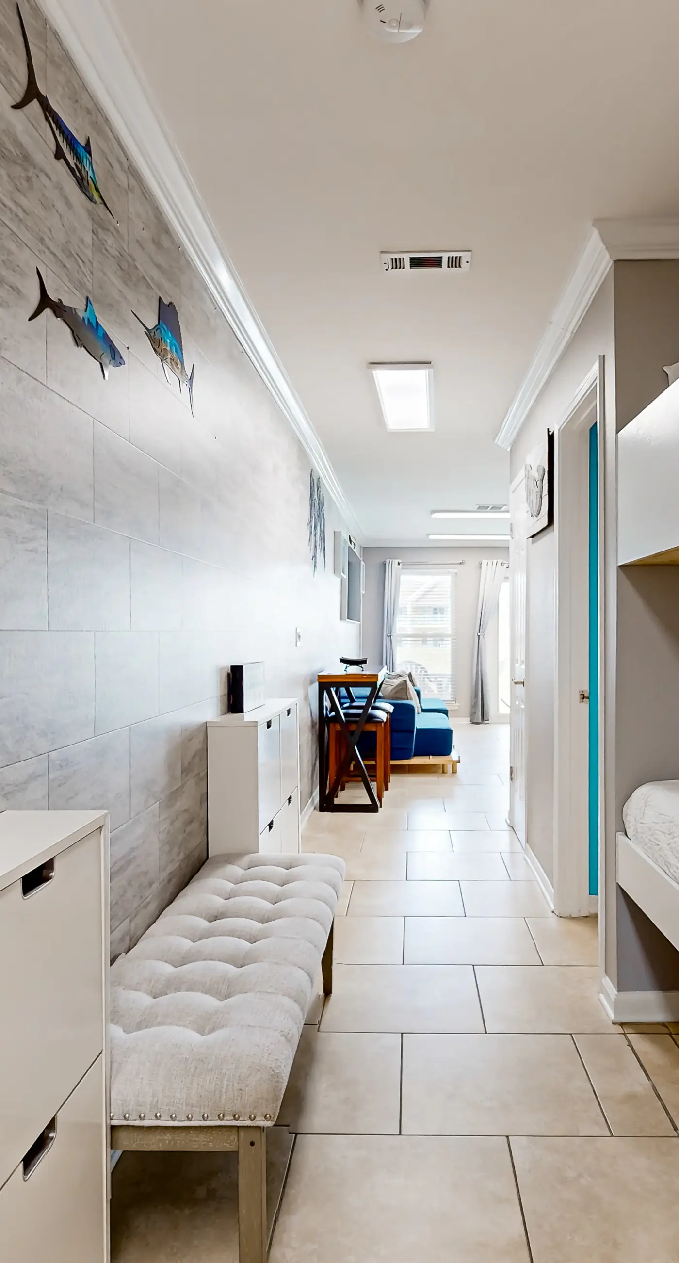 Ground-floor beach condo w/ a full kitchen, shared saltwater pool, & playground