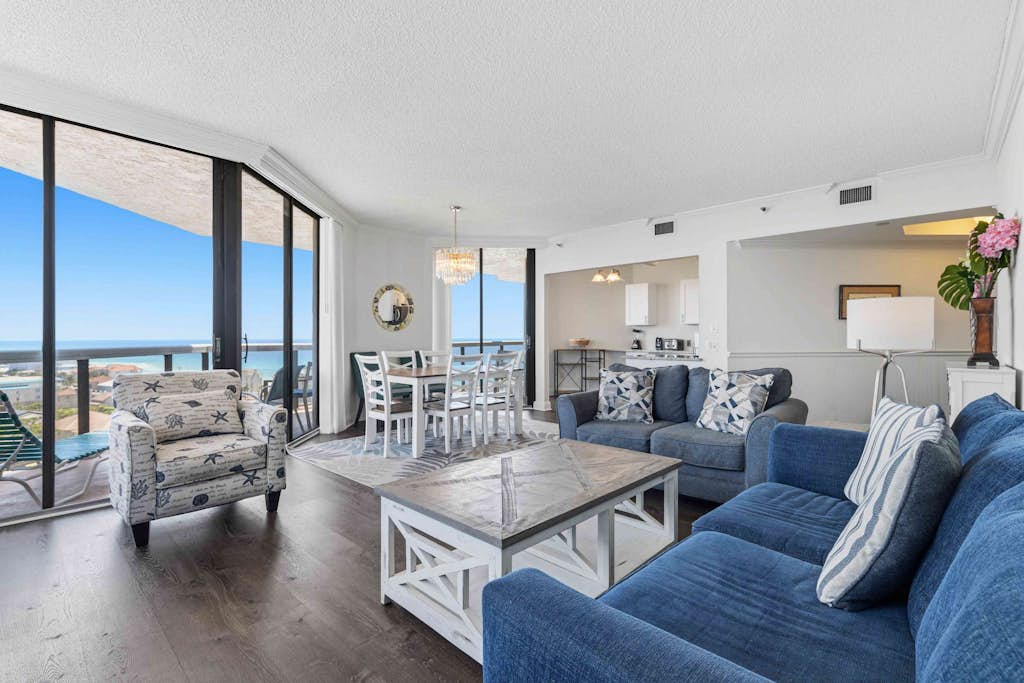 11th Floor condo with Gulf view - pool, hot tub, tennis, and fast WiFi access