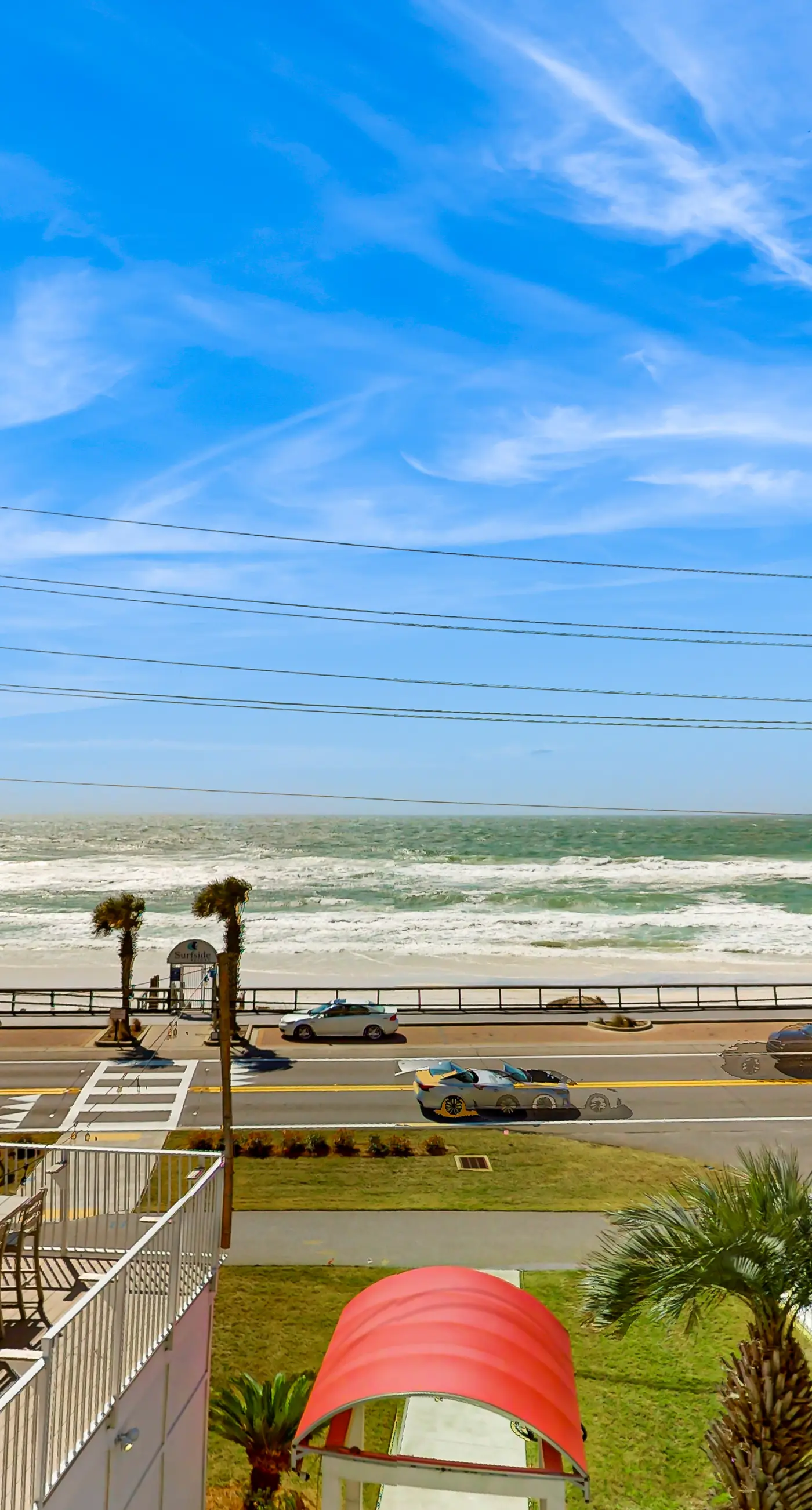 Beautiful Gulf-front retreat w/central AC, shared pool & hot tub, free WiFi,