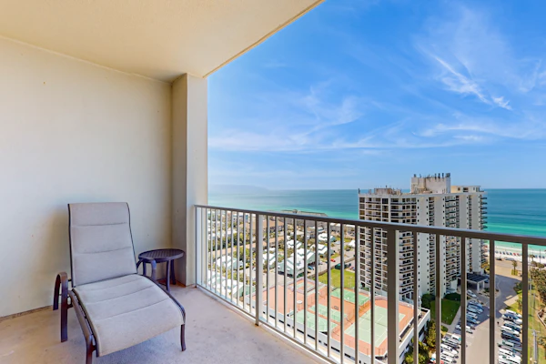 Experience the ultimate beach getaway at Ariel Dunes I 1805 in beautiful Miramar Beach. This inviting one bedroom condominium offers stunning sea views and effortless beach access, making it the perfect retreat for families or couples. Enjoy resort style amenities including a outdoor pool, a fitness center, and proximity to championship golf courses and local shopping. With a fully equipped kitchen, comfortable living space, and a private balcony to soak in the coastal breeze, your perfect Florida vacation starts here.
