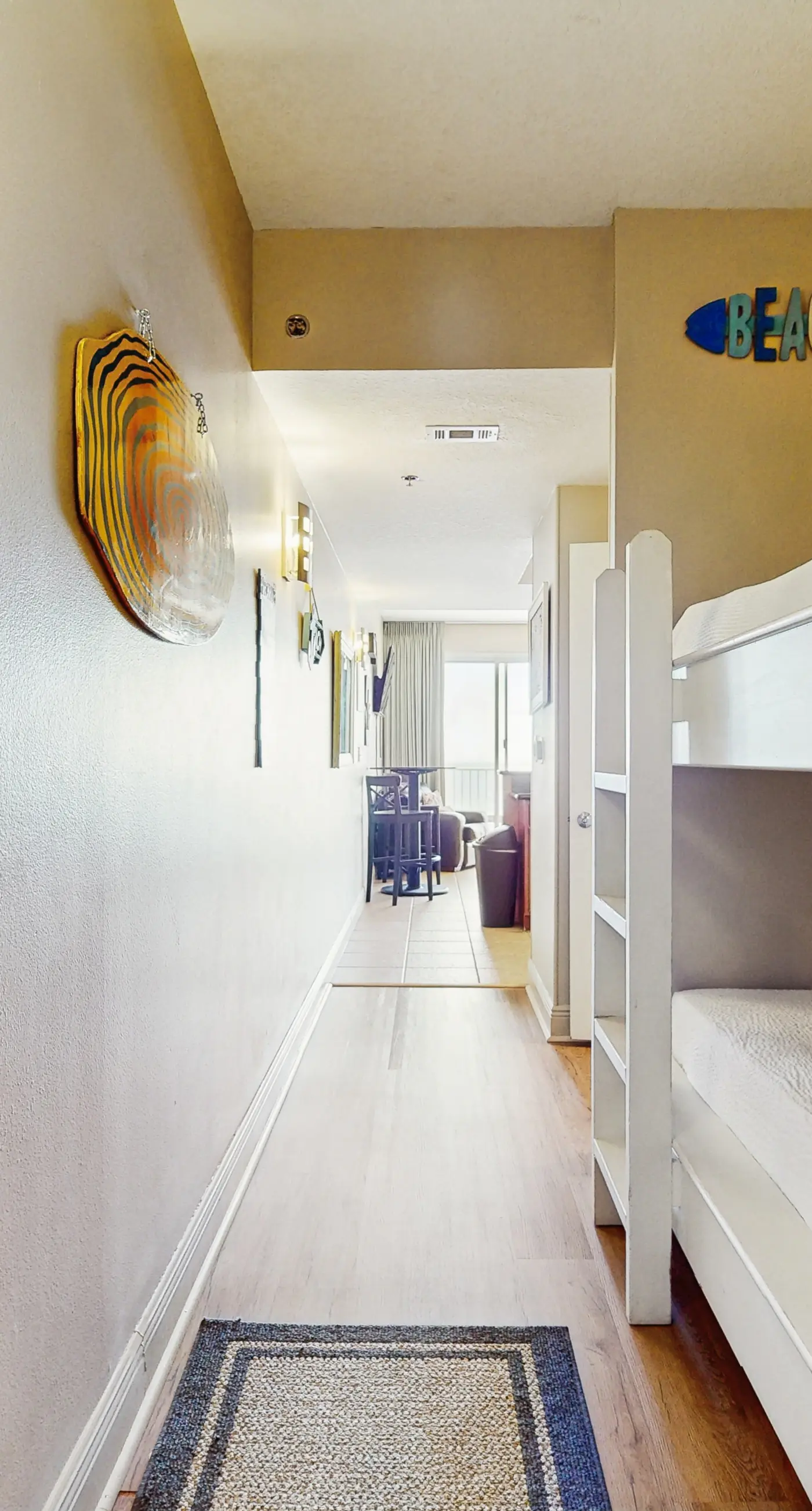 9th-floor ocean-view condo near beach with heated outdoor pool, gym, balcony