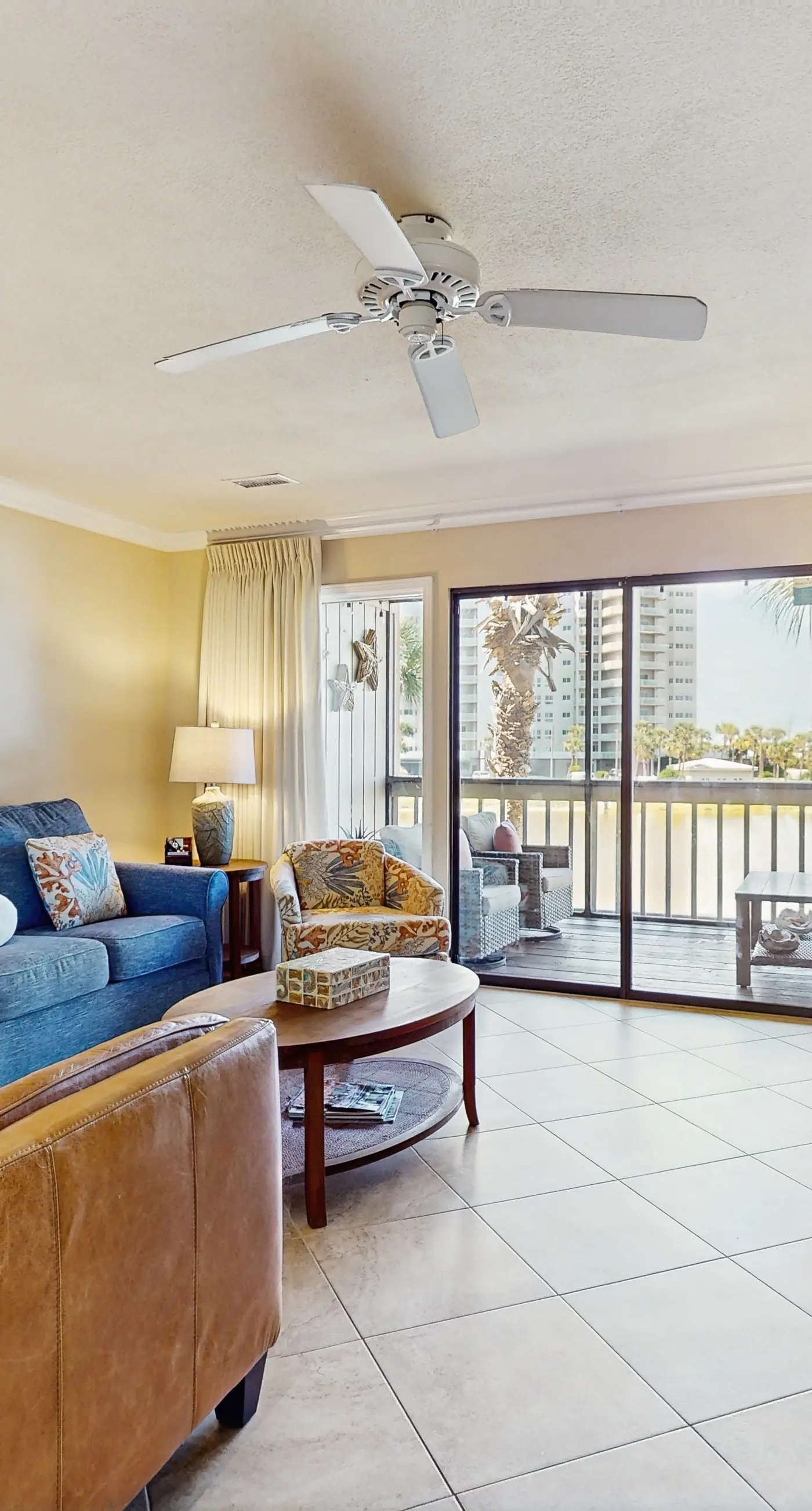 Lakefront condo near the beach with shared pool & two balconies - snowbird friendly