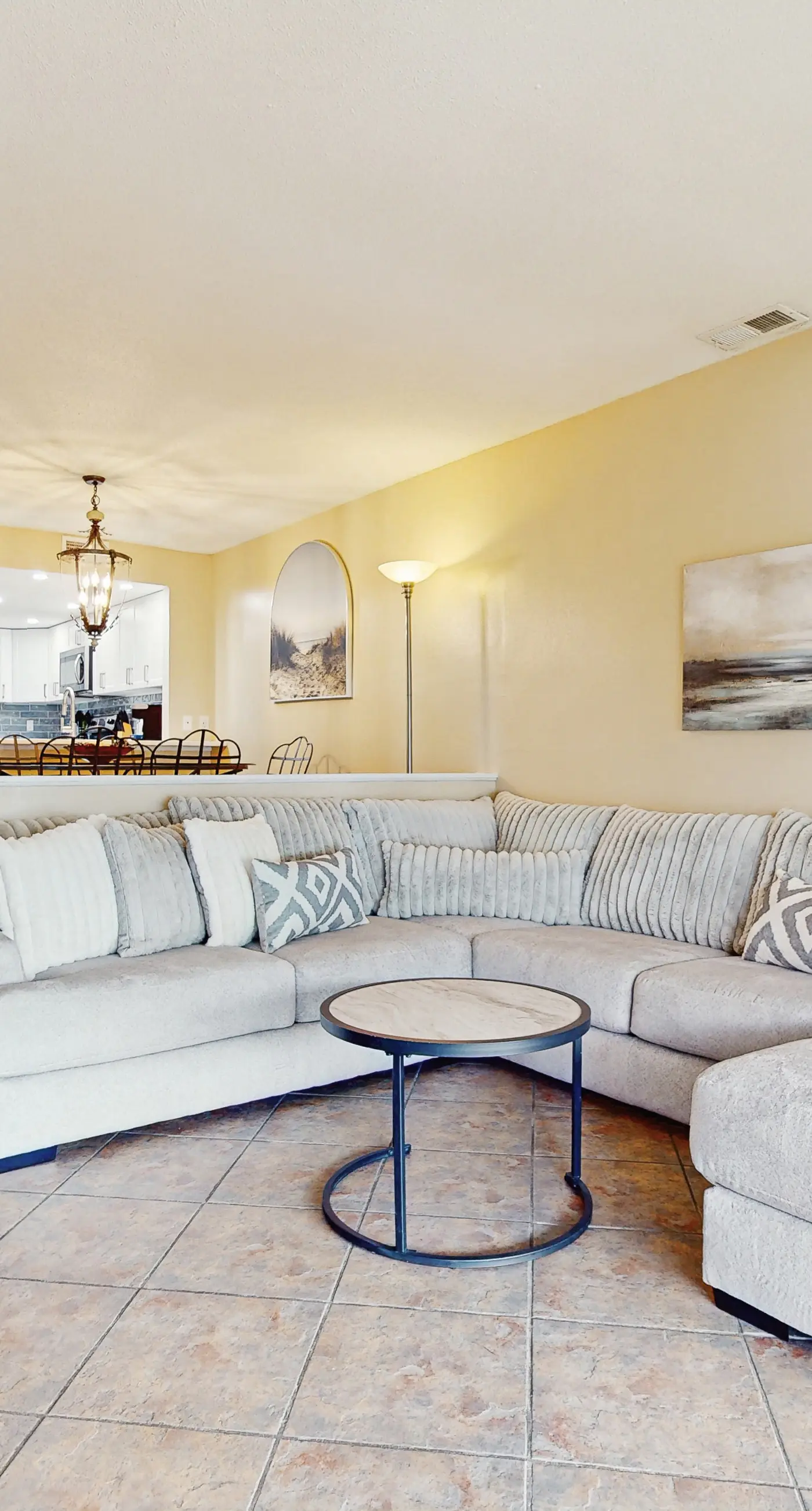 Waterfront townhome with pools, tennis & beach access