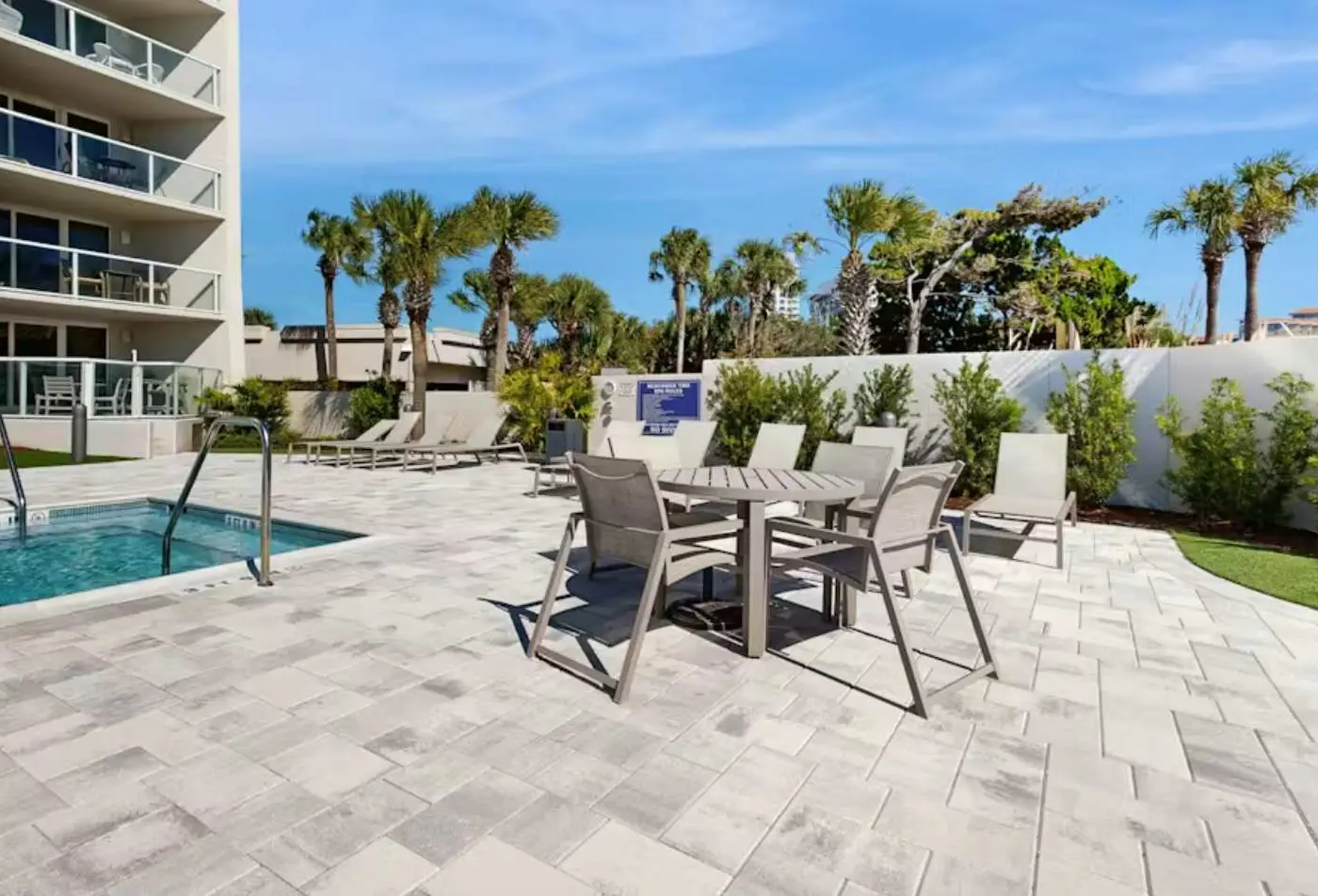 Beautiful beachfront condo with pool, beach tram, tennis, golf, & on-site dining