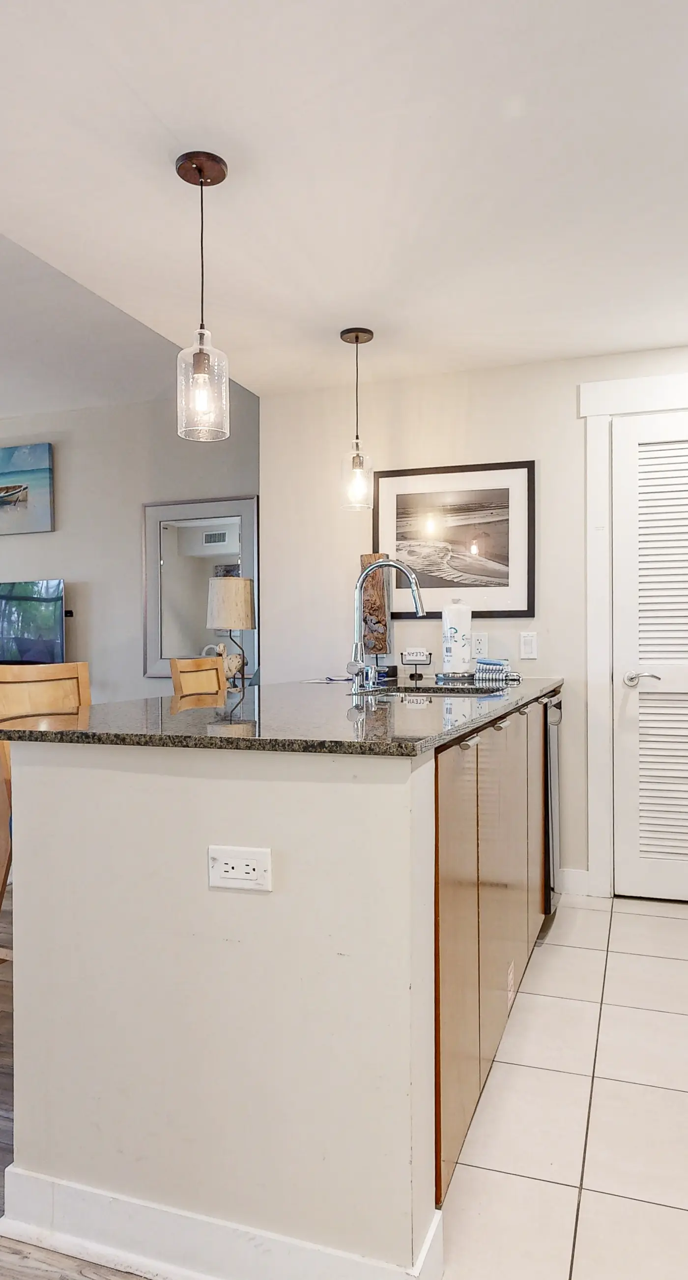 Spacious condo with bay views, renovated pool, hot tub, & beach access!