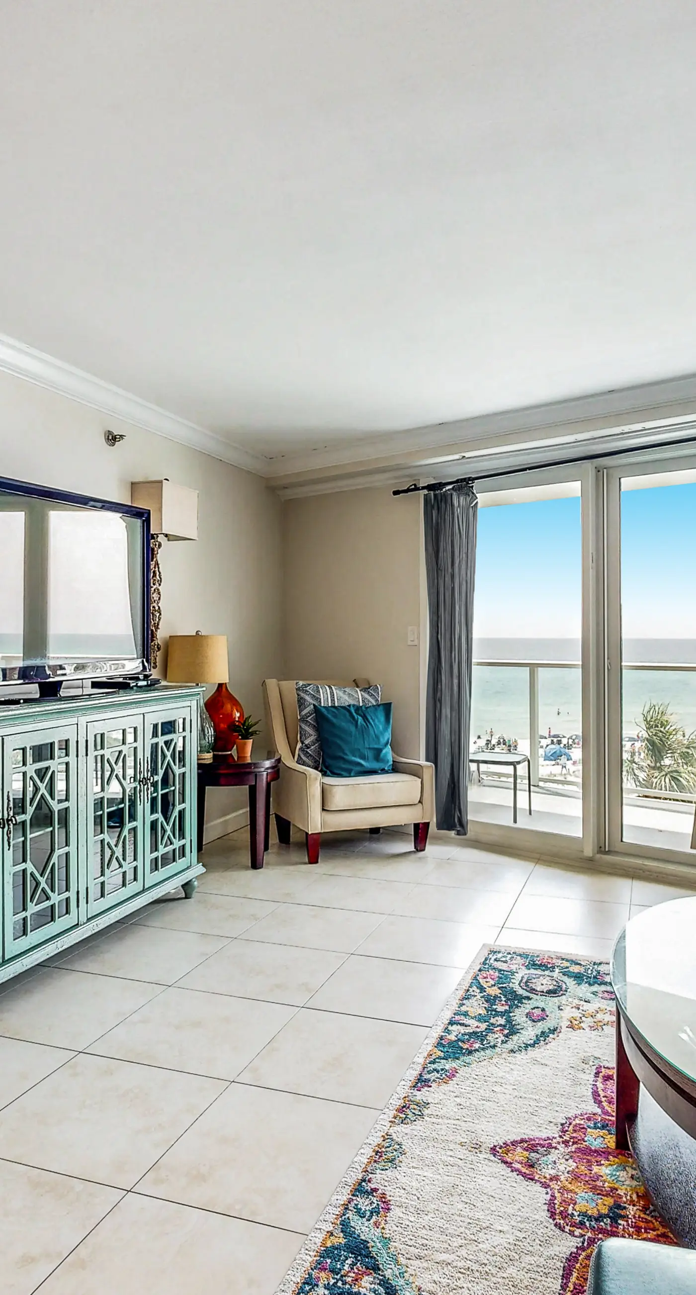 Dreamy Gulf condo with water-view balcony, pool, & beach access