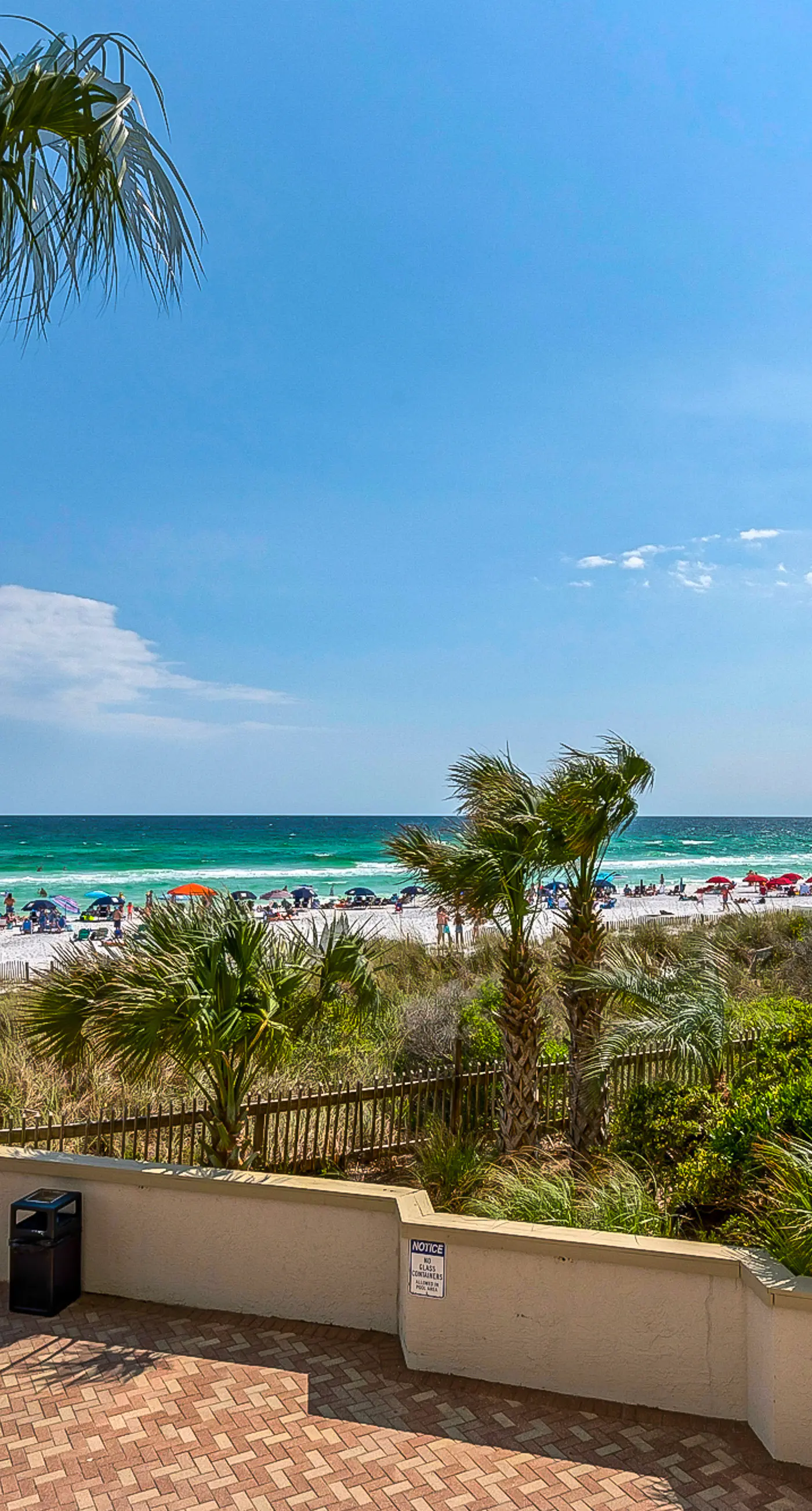 Dreamy Gulf condo with water-view balcony, pool, & beach access