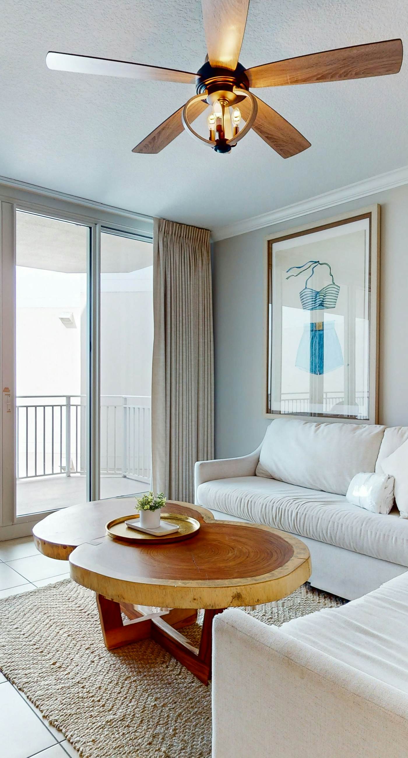 Inviting, Beach-Chic Condo On Okaloosa Island 490 Feet Of Private Beach