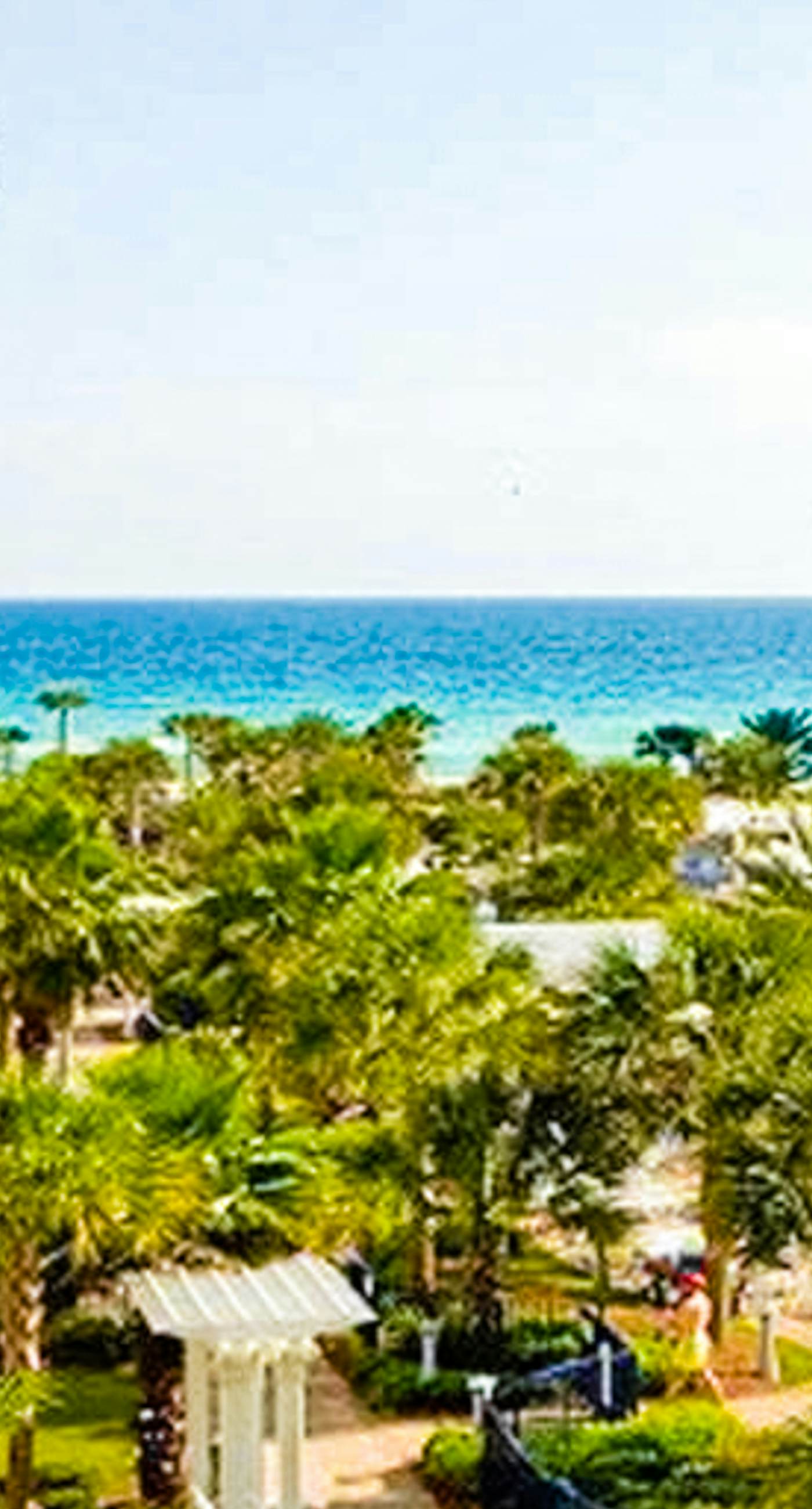 Inviting, Beach-Chic Condo On Okaloosa Island 490 Feet Of Private Beach