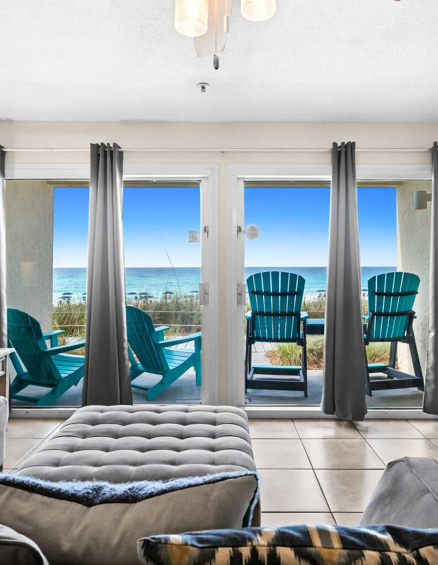 Oceanfront Condo w/ AC, WiFi, Shared Pool, & Seasonal Beach Service Rentals