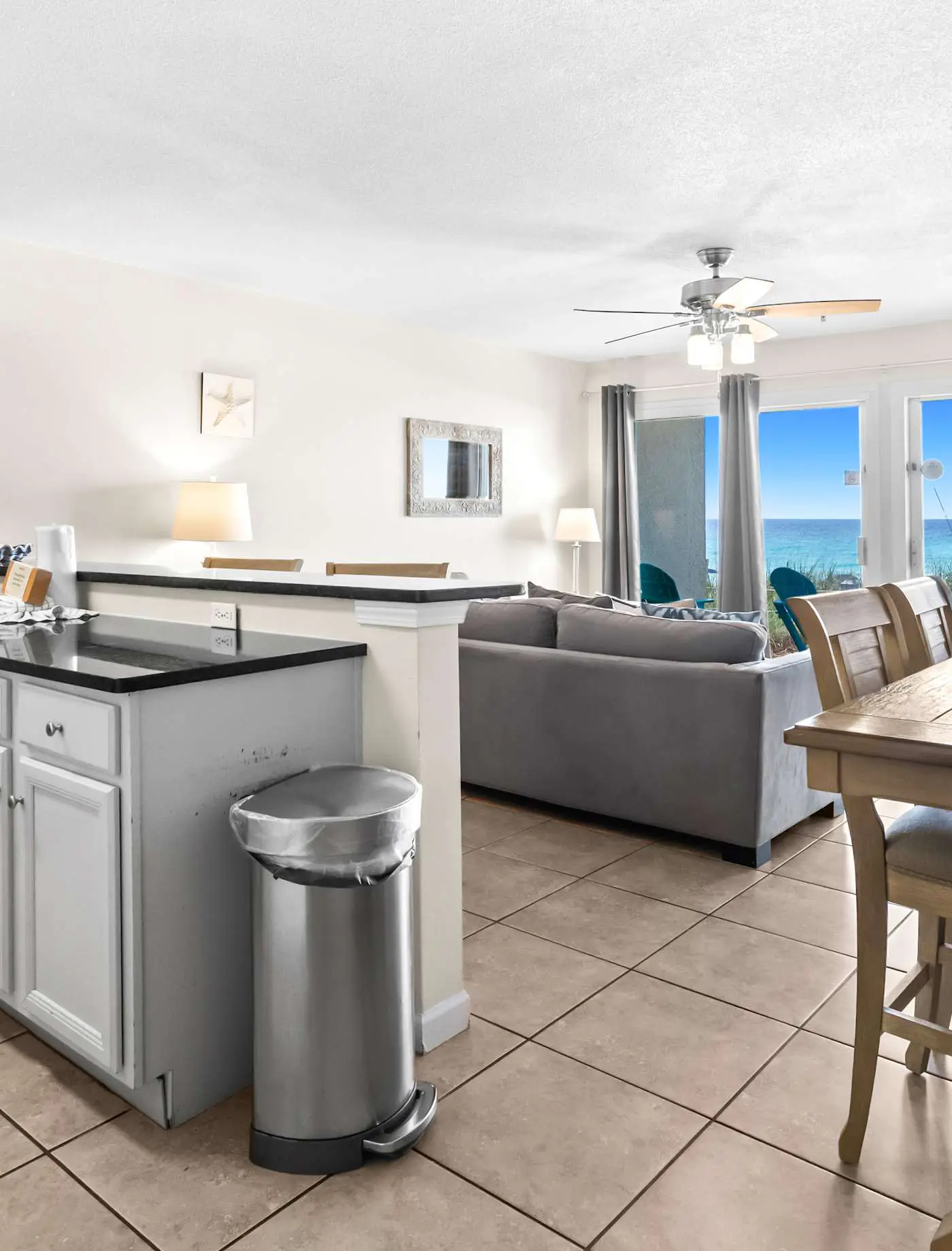 Oceanfront Condo w/ AC, WiFi, Shared Pool, & Seasonal Beach Service Rentals